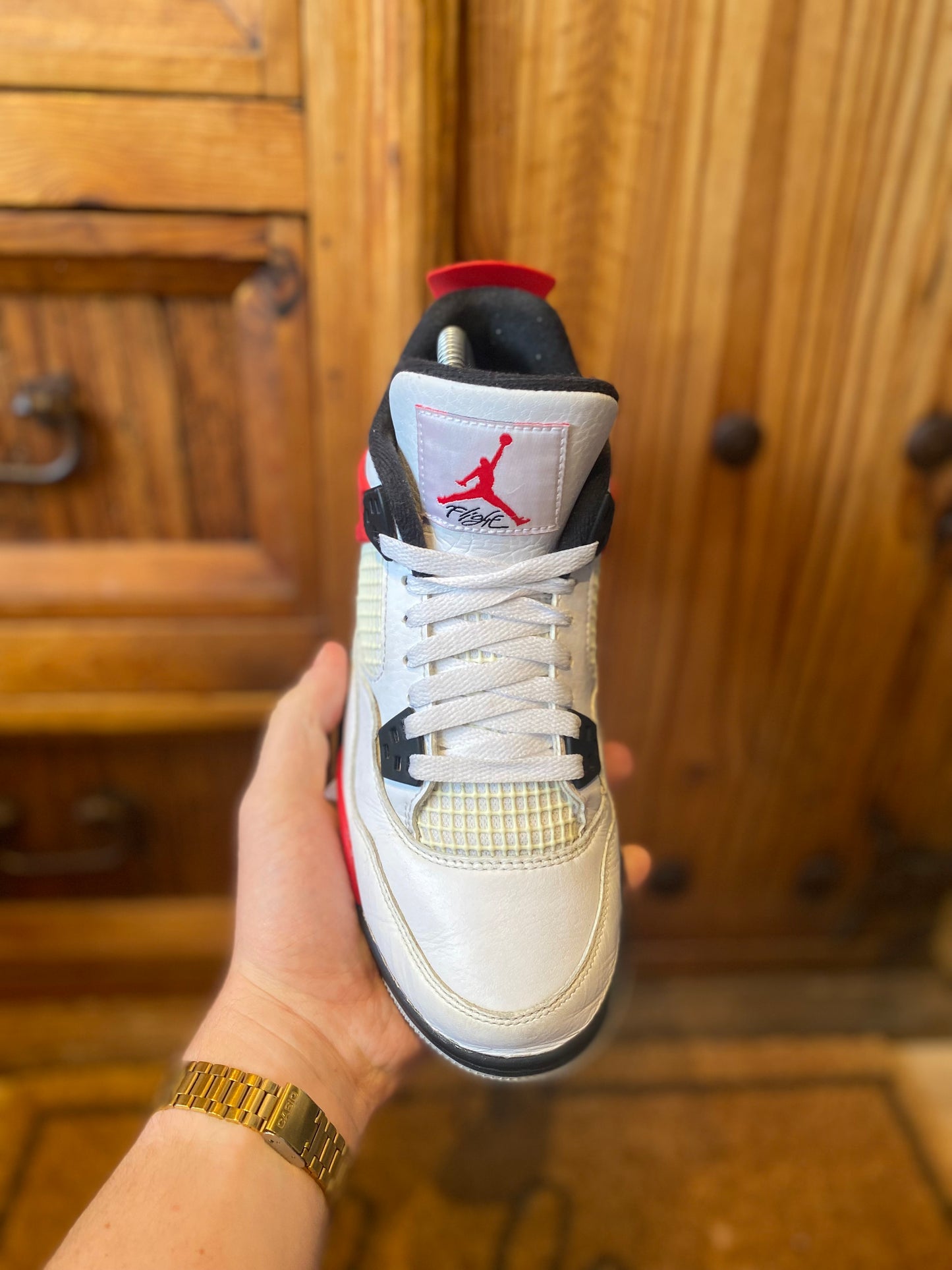 JORDAN 4 ‘RED CEMENT’ - UK 6