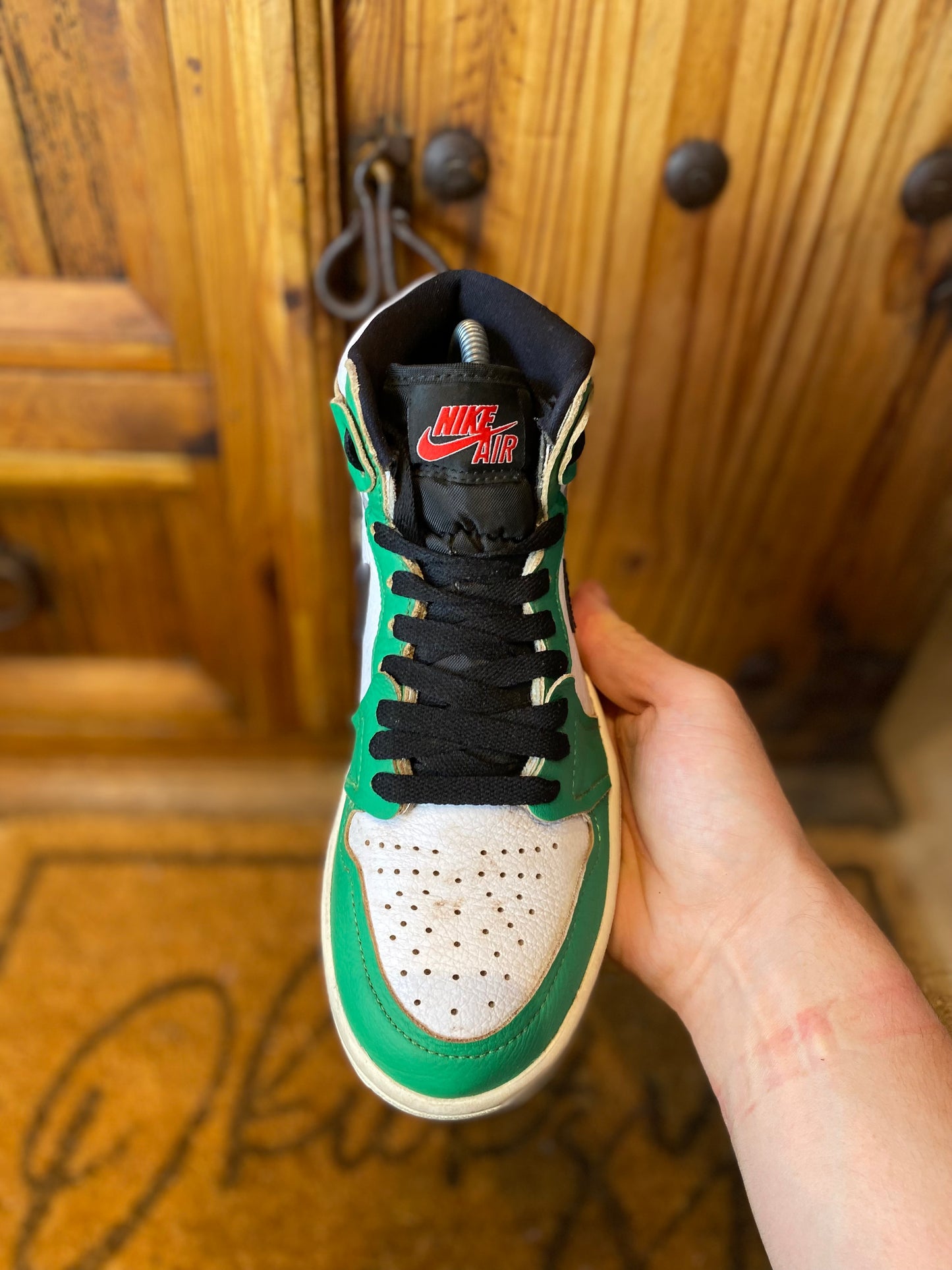 JORDAN 1 HIGH ‘LUCKY GREEN’ - UK 3.5