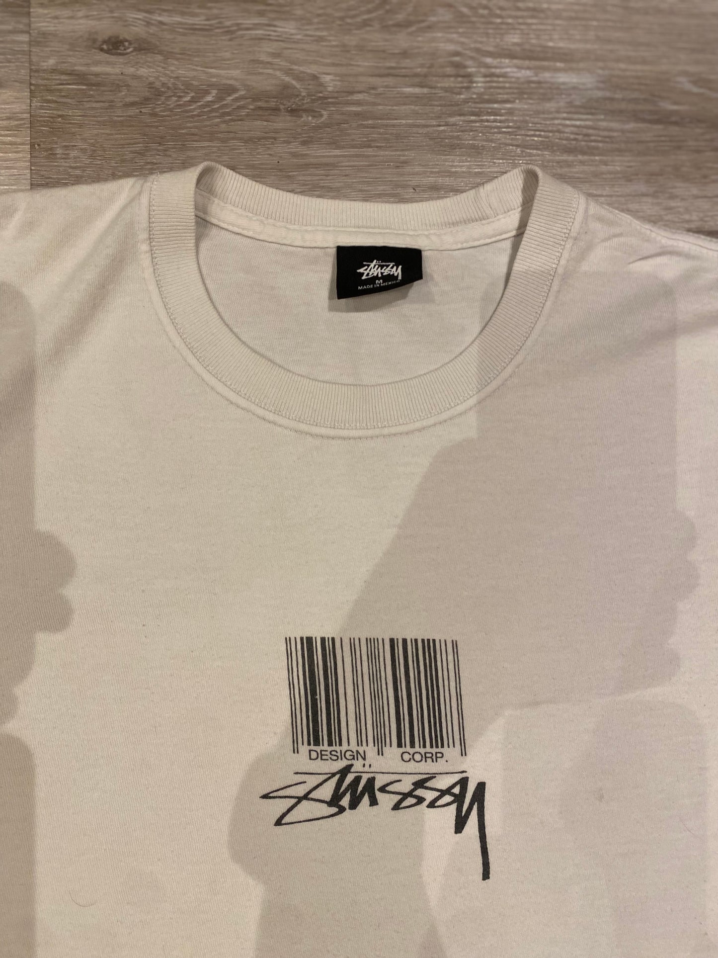 STÜSSY BARCODE TEE - M