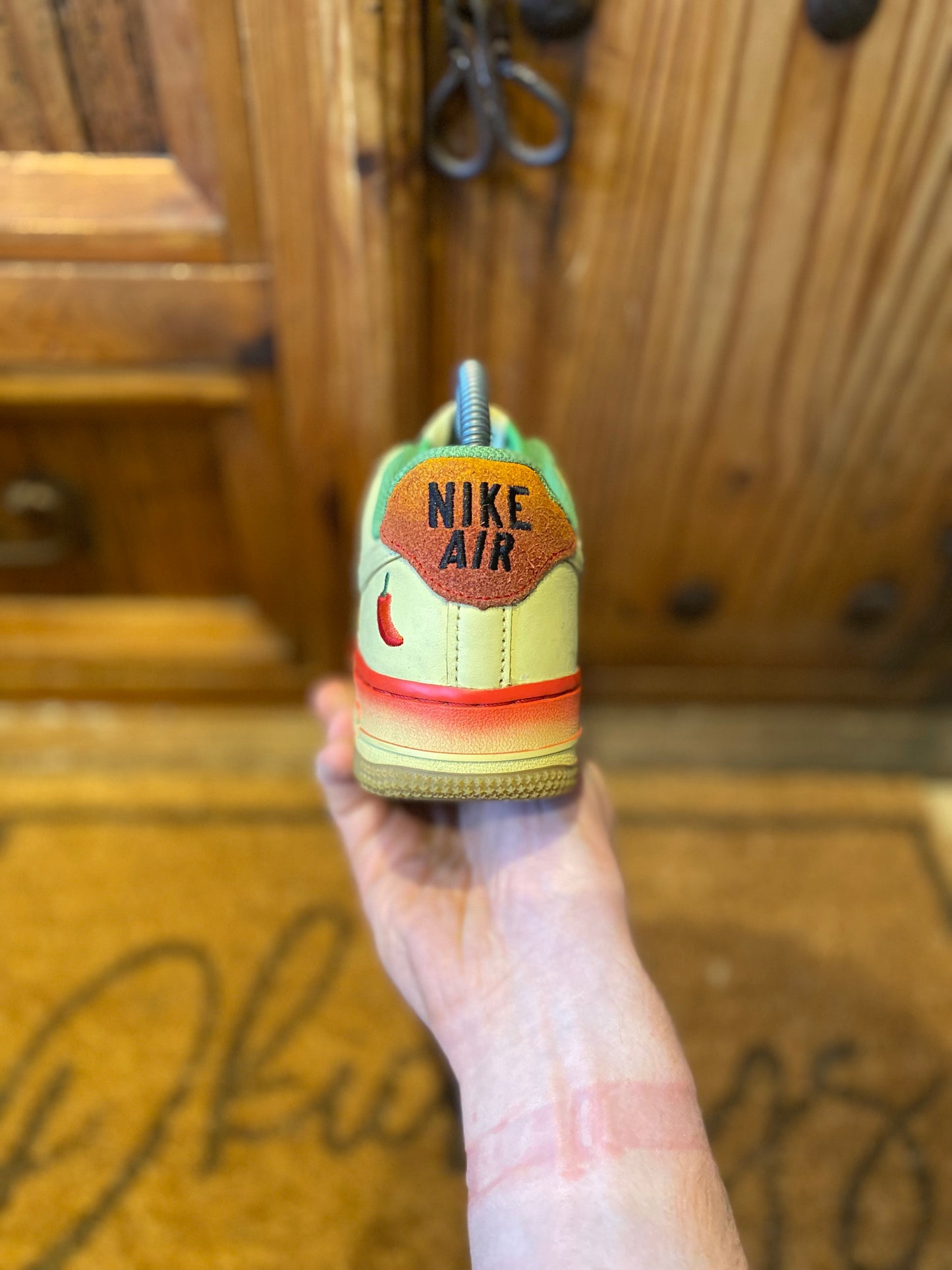 NIKE AIR FORCE 1 ‘CHILLI PEPPER’ - UK 4