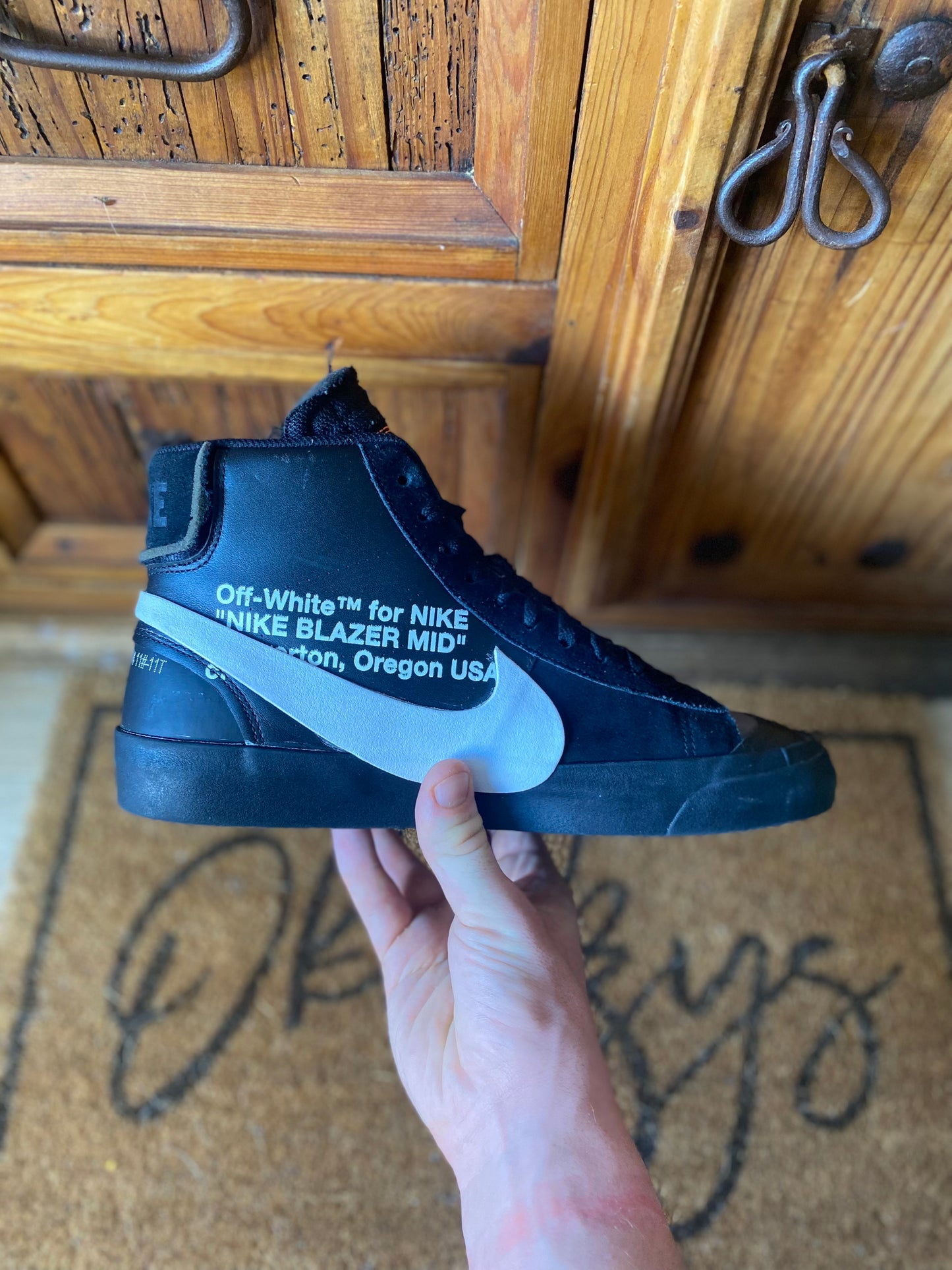 NIKE X OFF WHITE BLAZER MID ‘GRIM REAPER’ - UK 10