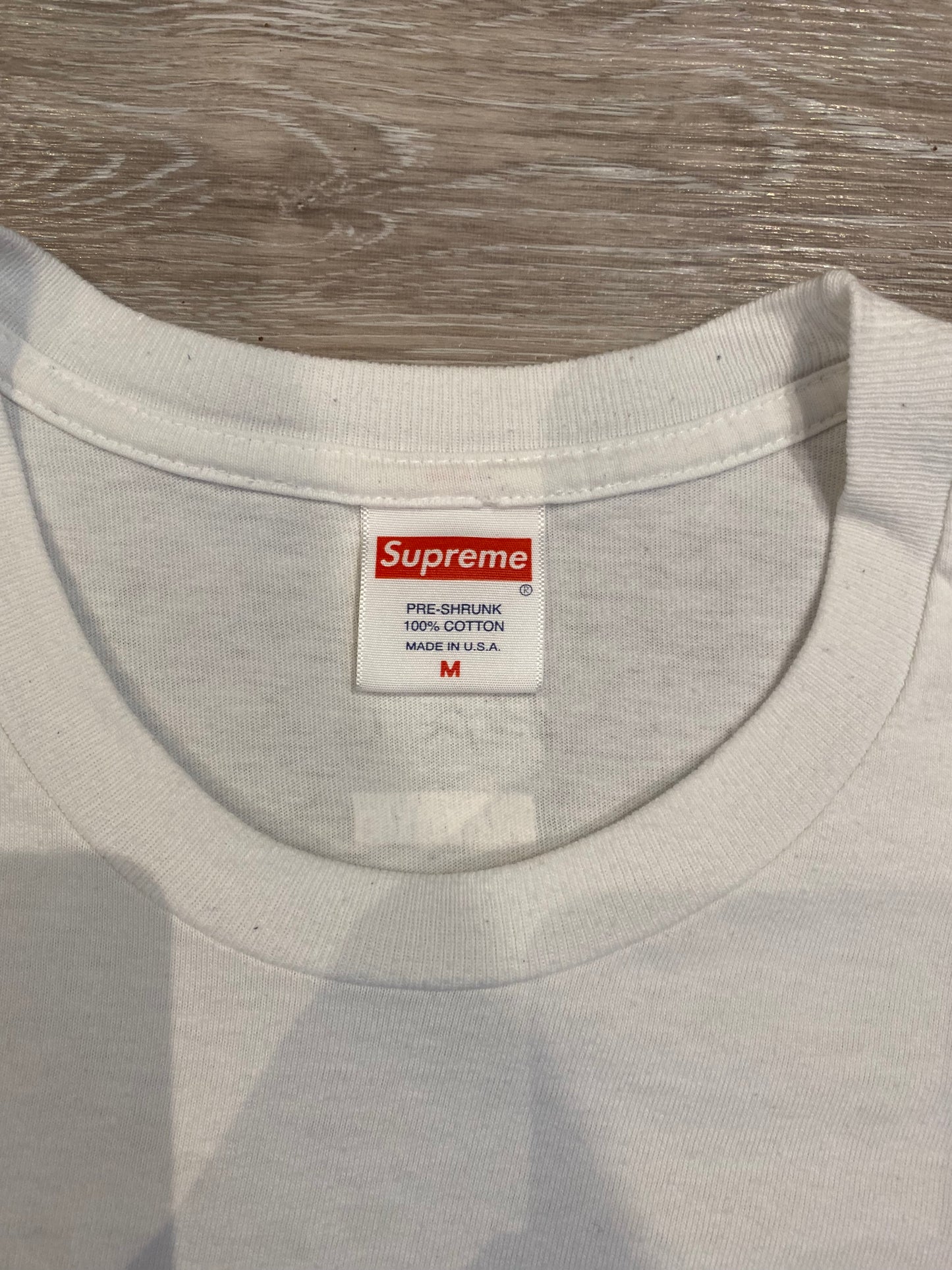 SUPREME ‘POPE.L TRAINING CRAWL’ T-SHIRT - M