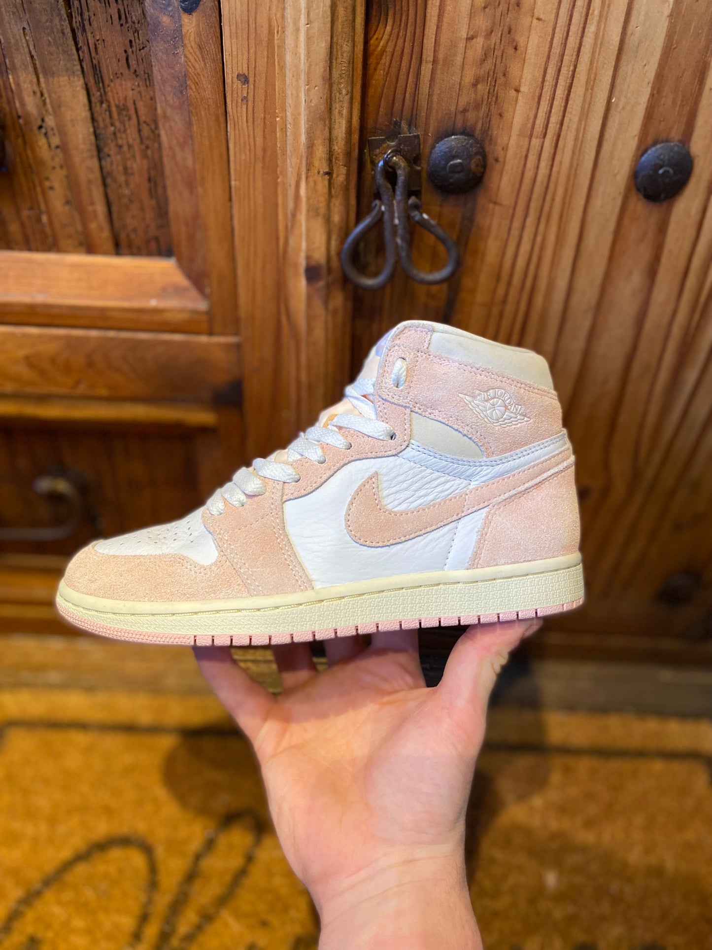 JORDAN 1 HIGH ‘WASHED PINK’ - UK 4.5