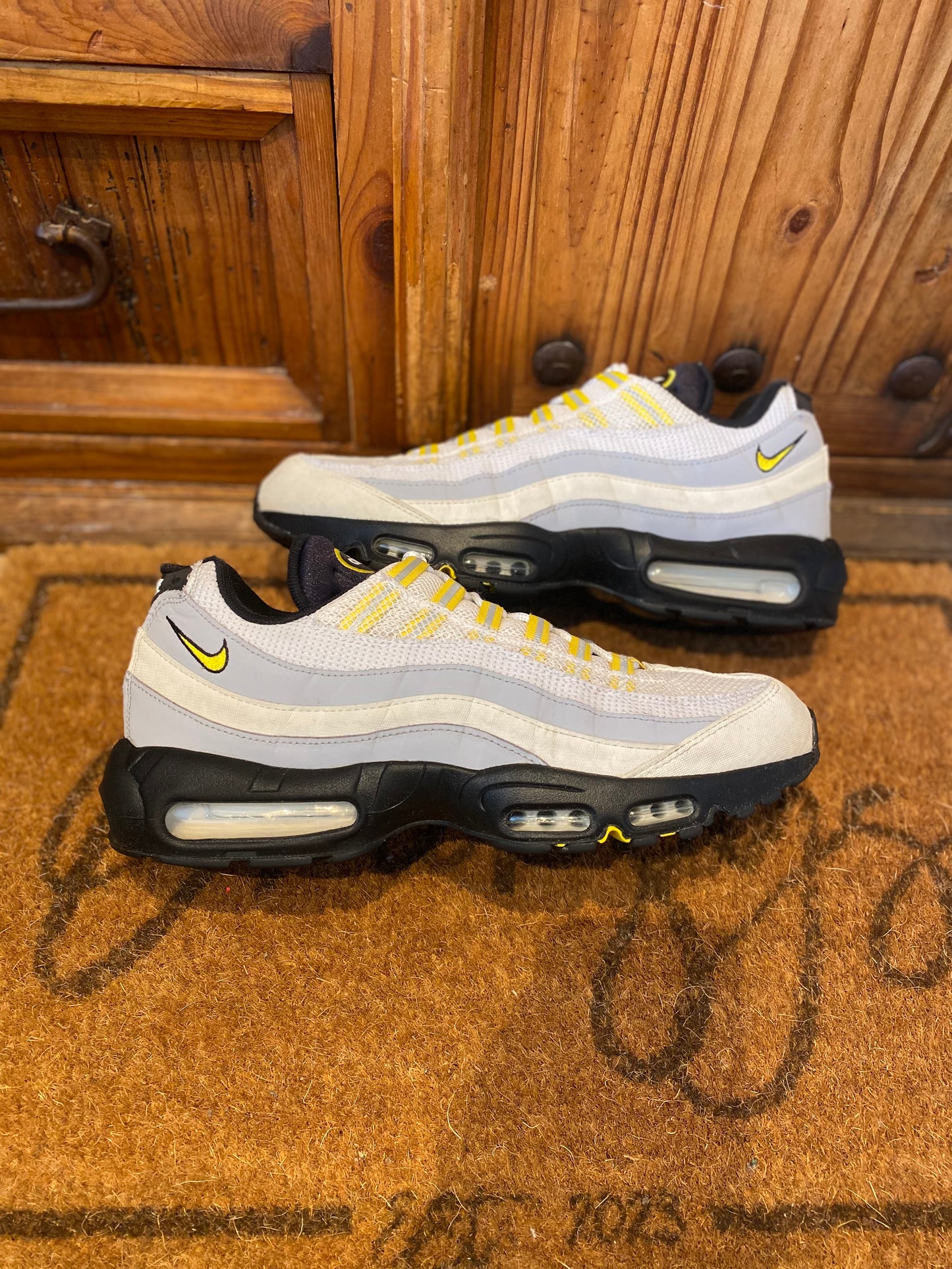 NIKE AIR MAX 95 ‘WOLF GREY TOUR YELLOW’ - UK 12