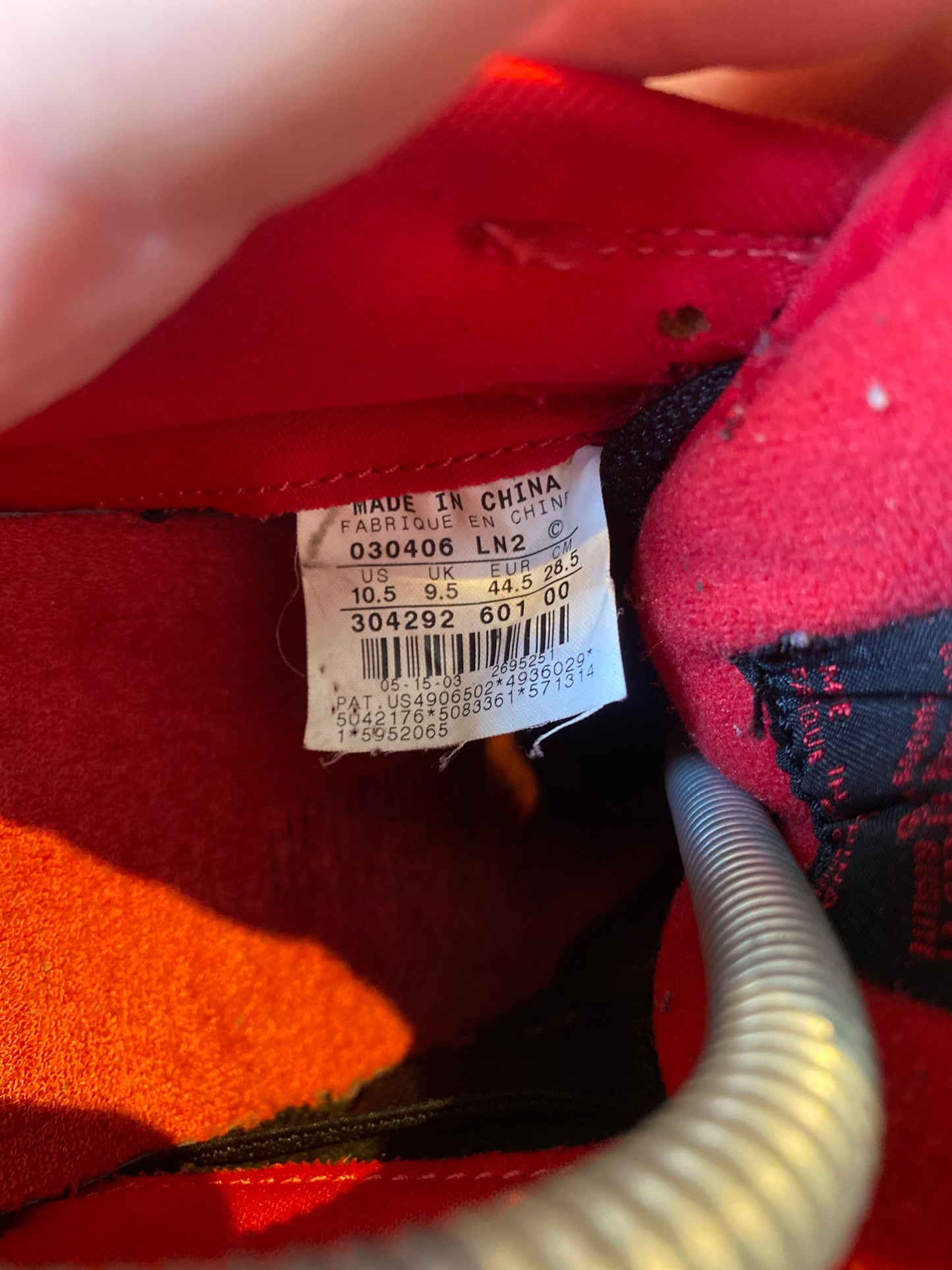 NIKE SB DUNK LOW ‘PURE BLOOD’ - 2003 *RARE* - UK 9.5