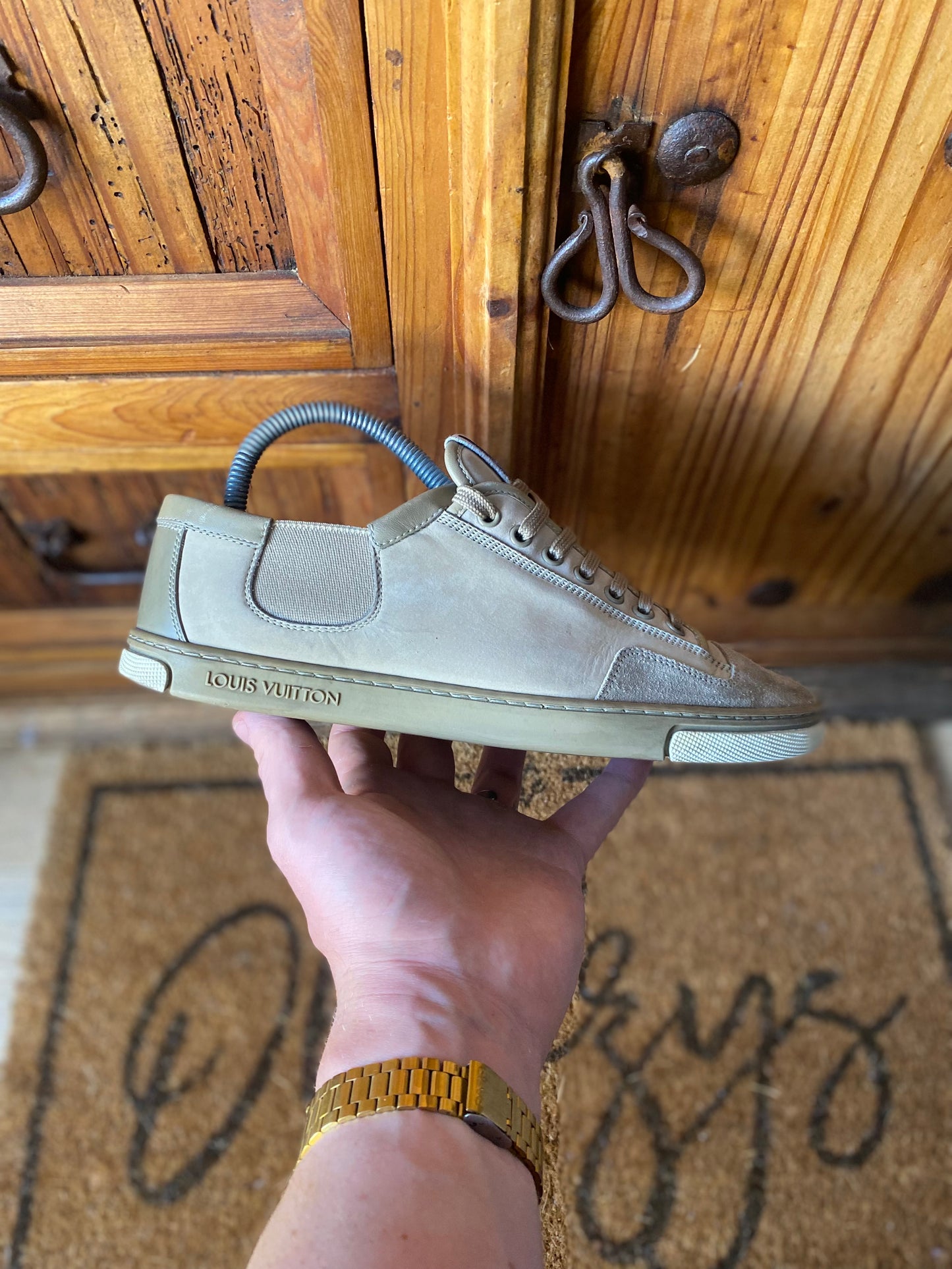 LOUIS VUITTON SUEDE SLALOM - UK 6