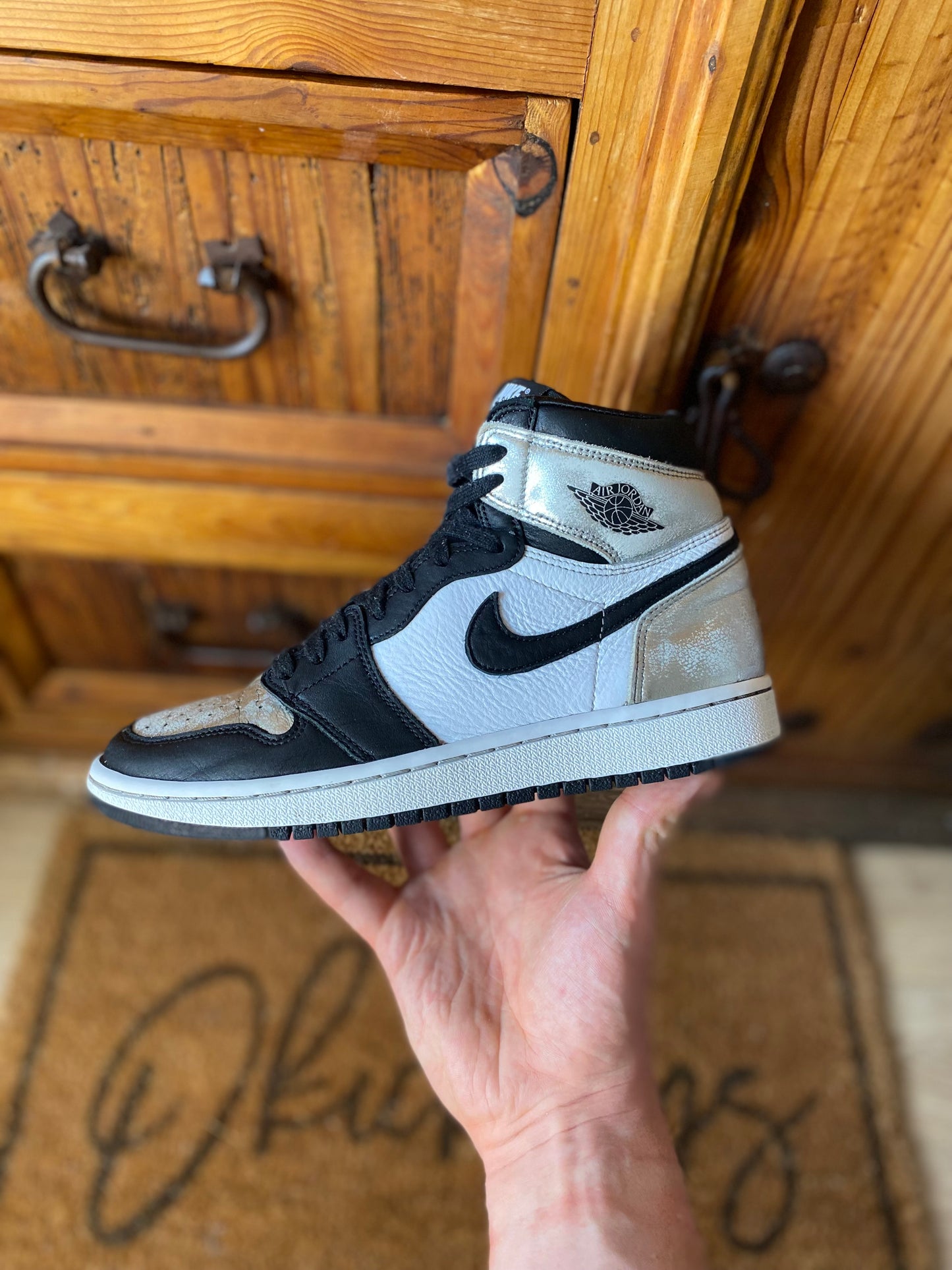 JORDAN 1 HIGH ‘SILVER TOE’ - UK 5