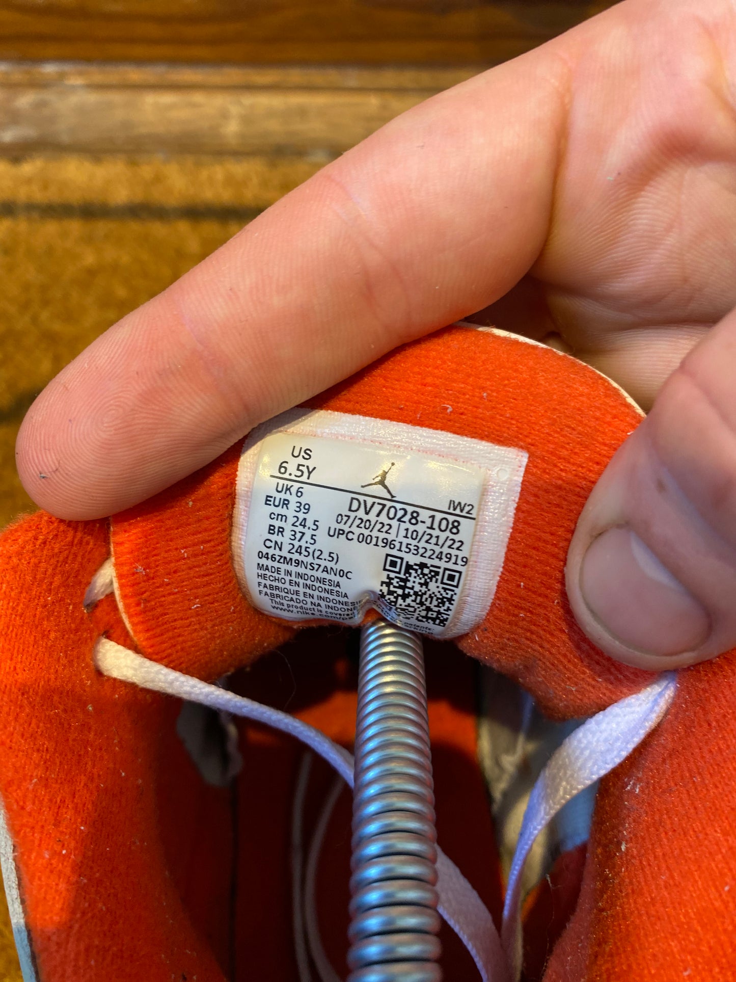 JORDAN 3 ‘DUNK ON MARS’ - UK 6