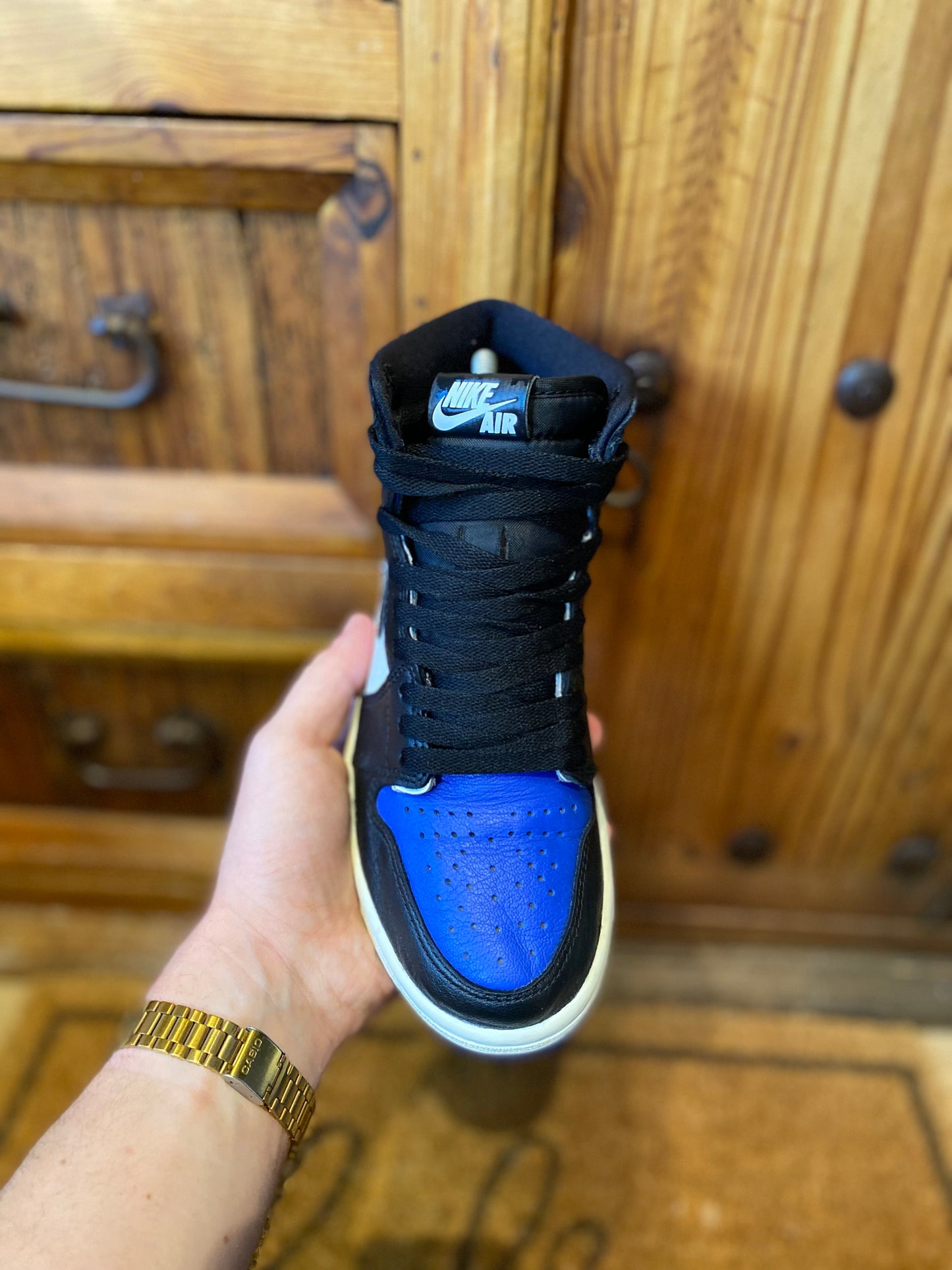 JORDAN 1 HIGH ‘ROYAL TOE’ - UK 4.5