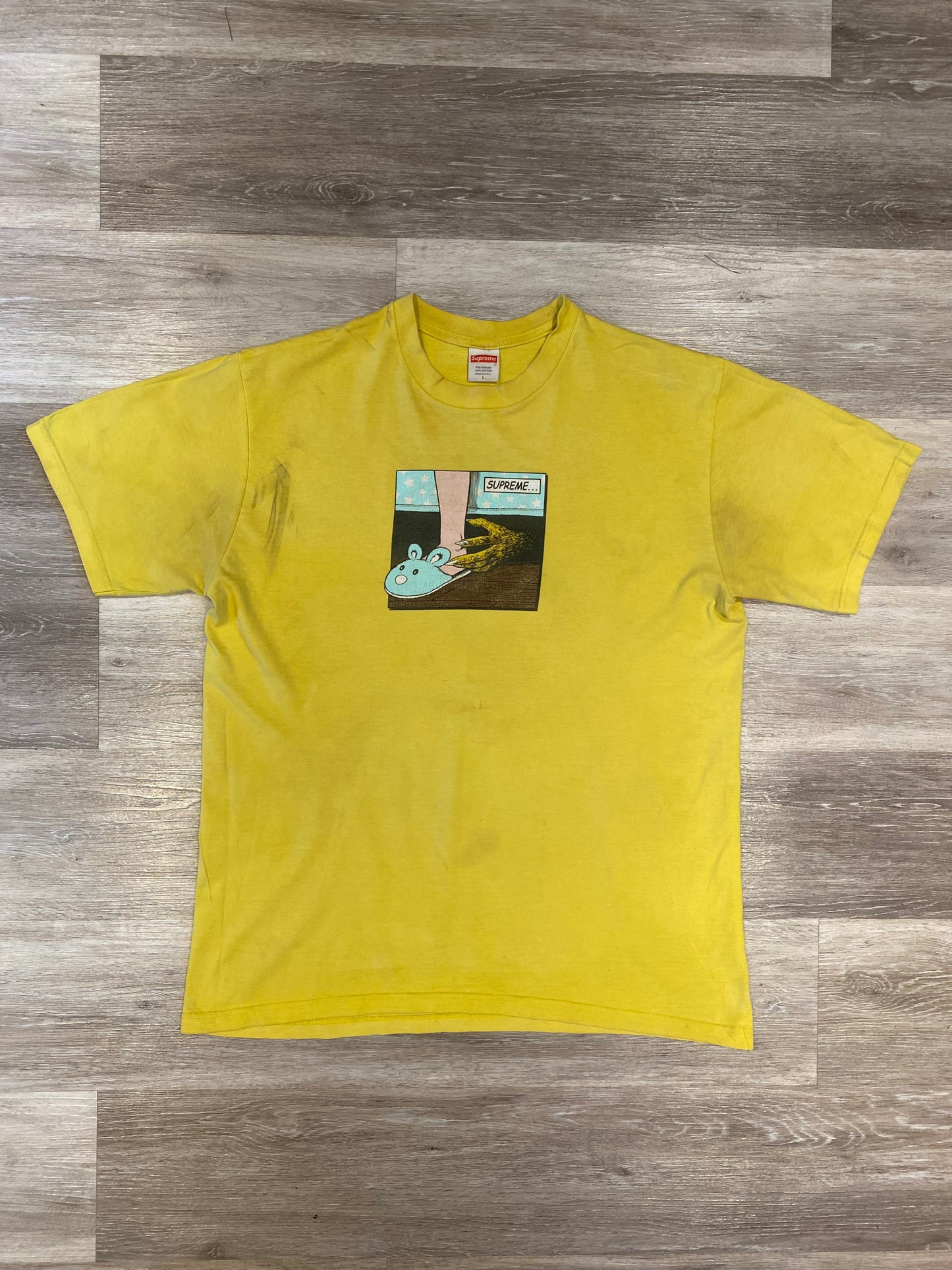 SUPREME BED T-SHIRT - L
