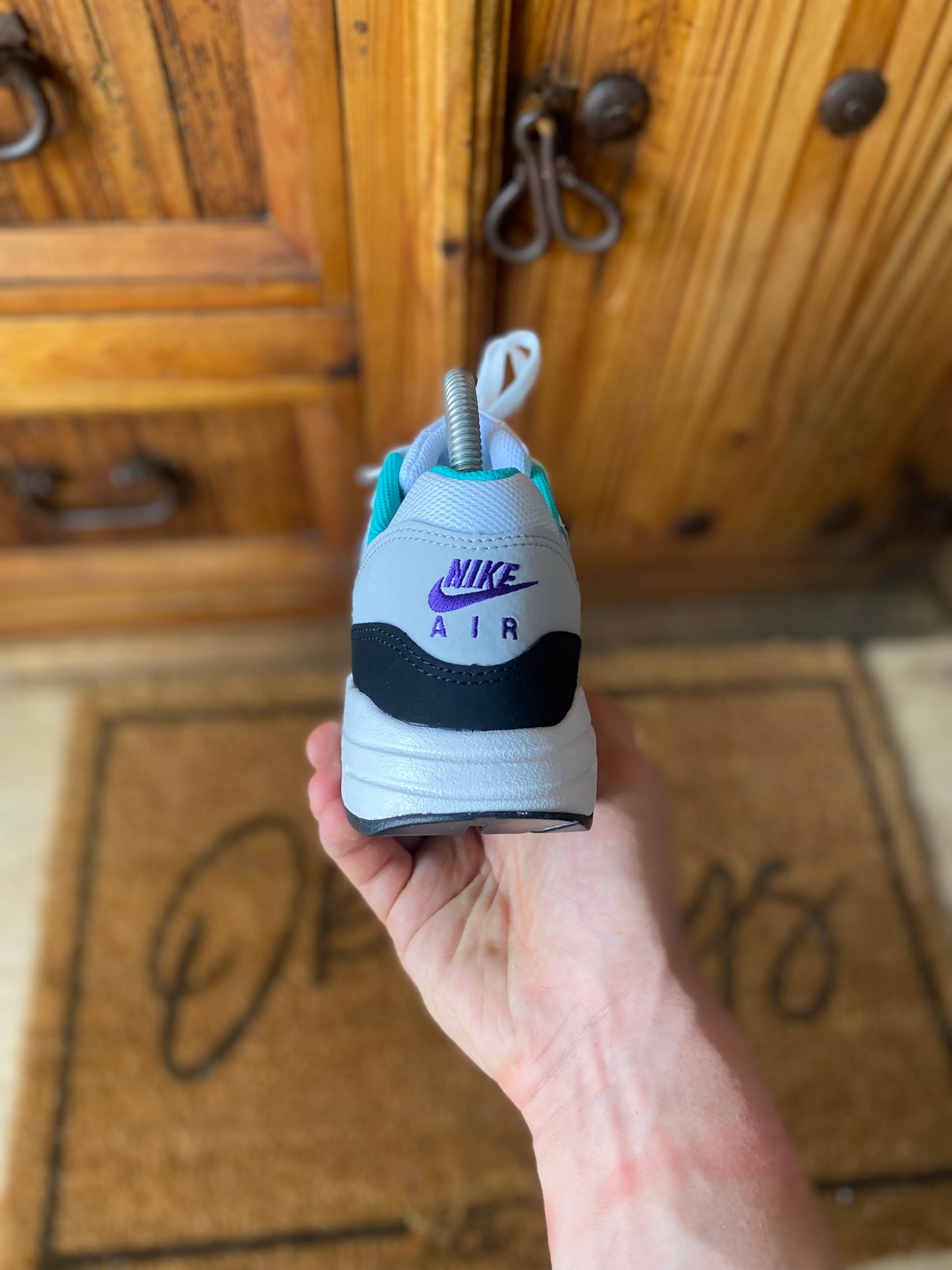 NIKE AIR MAX 1 ‘COURT PURPLE HYPER JADE’ - UK 4.5