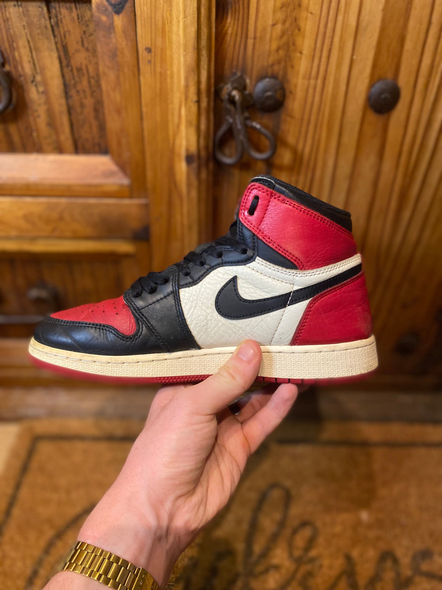 JORDAN 1 HIGH ‘BRED TOE’ - UK 6
