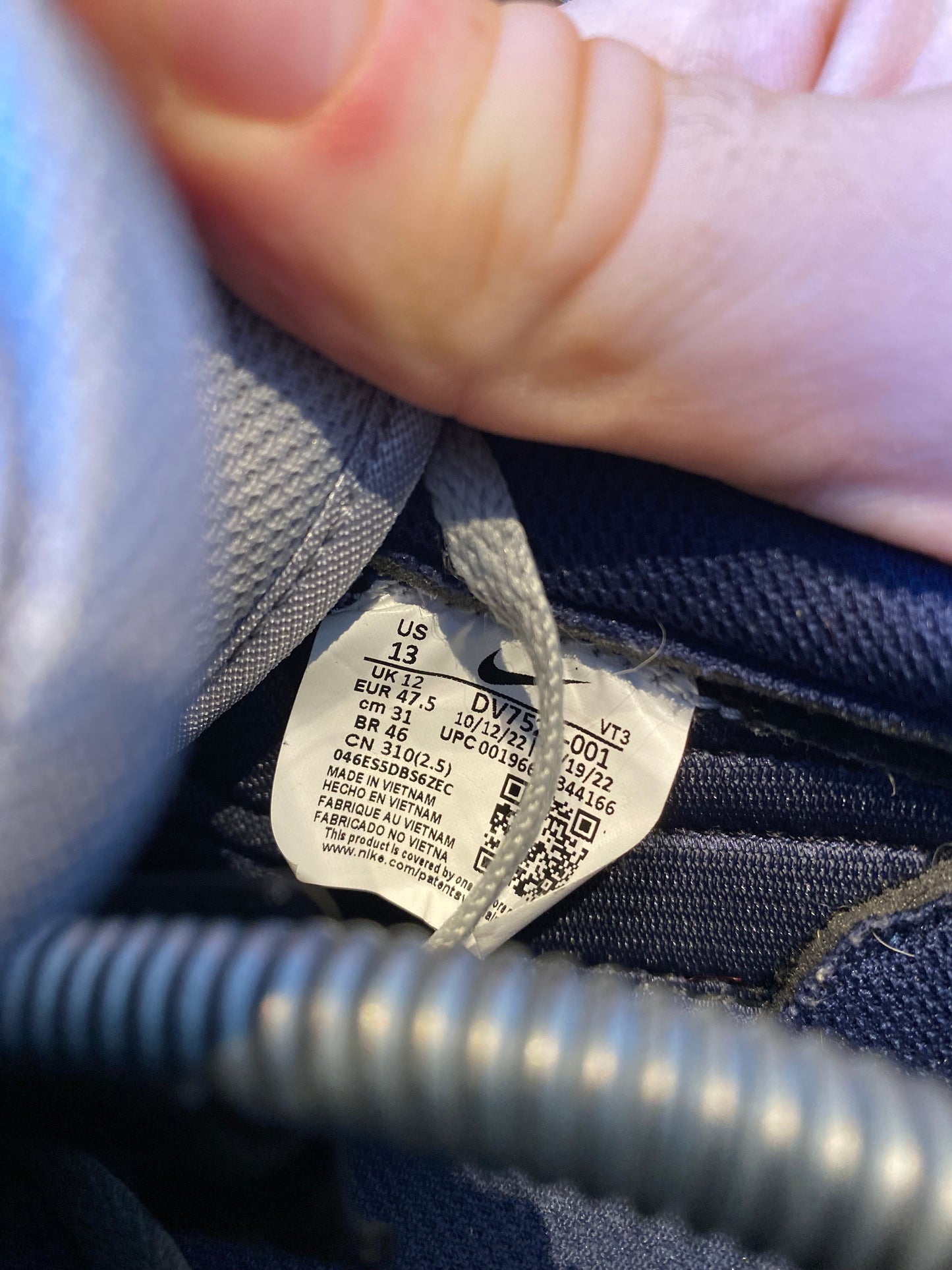 NIKE AIR MAX 1 86’ OG ‘BIG BUBBLE LOST SKETCH’ - UK 12