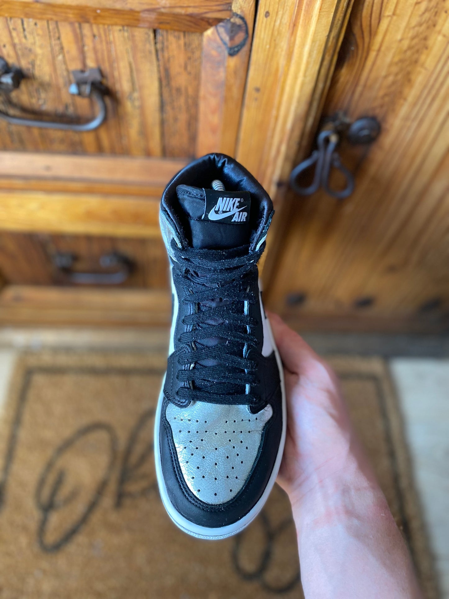 JORDAN 1 HIGH ‘SILVER TOE’ - UK 5