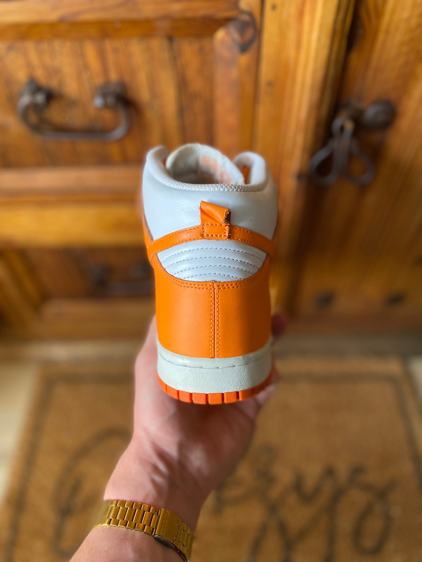 NIKE DUNK HIGH ‘MANDARIN’ 2011 - UK 8