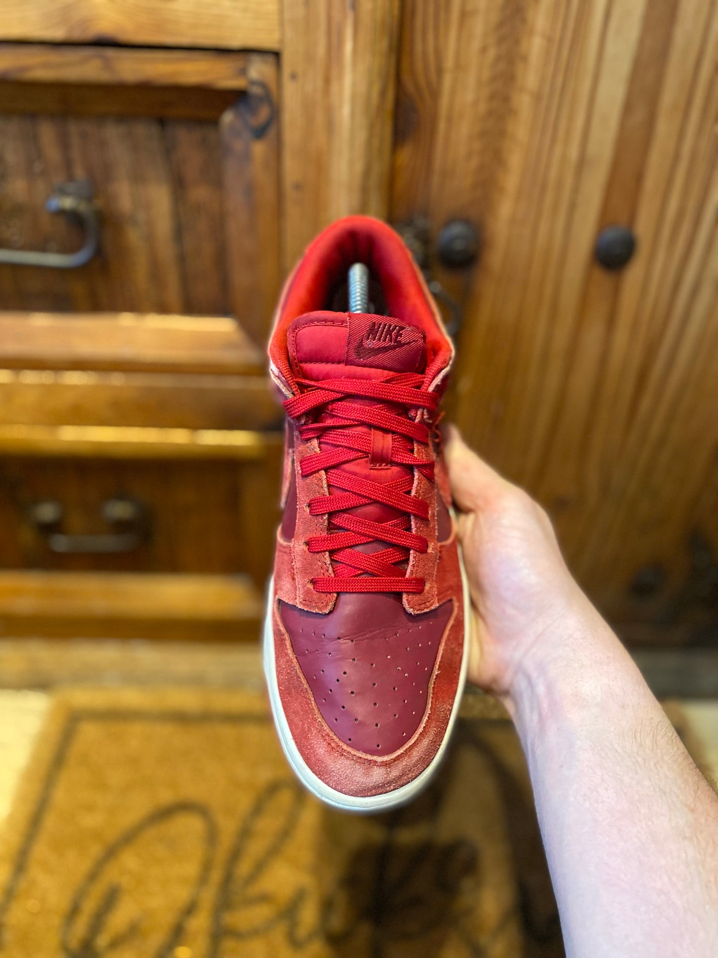 NIKE DUNK LOW ‘TEAM RED’ - UK 7.5