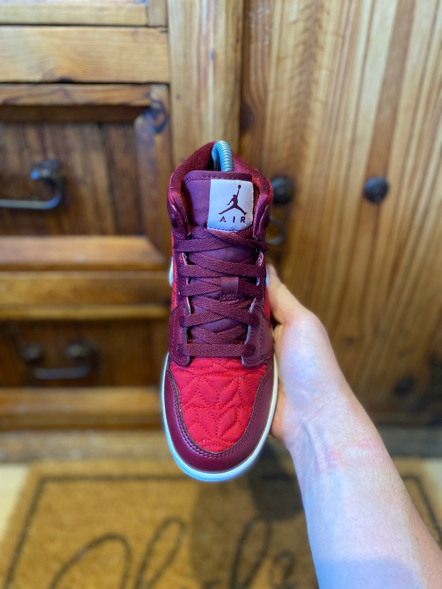 JORDAN 1 MID ‘RED QUILT’ - UK 4