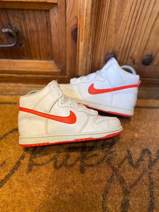 NIKE DUNK HIGH ‘WHITE PICANTE RED’ - UK 2