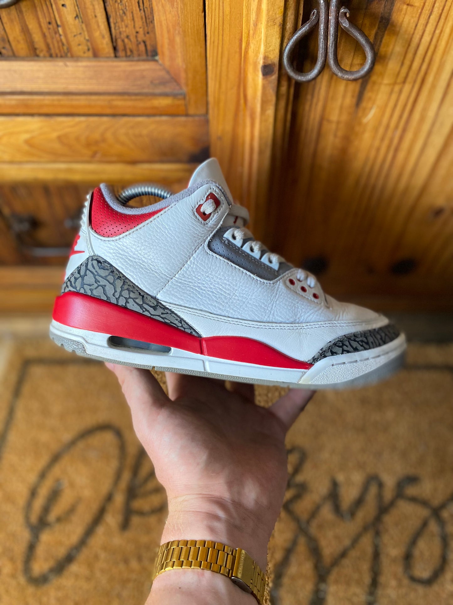 JORDAN 3 ‘FIRE RED’ - UK 6