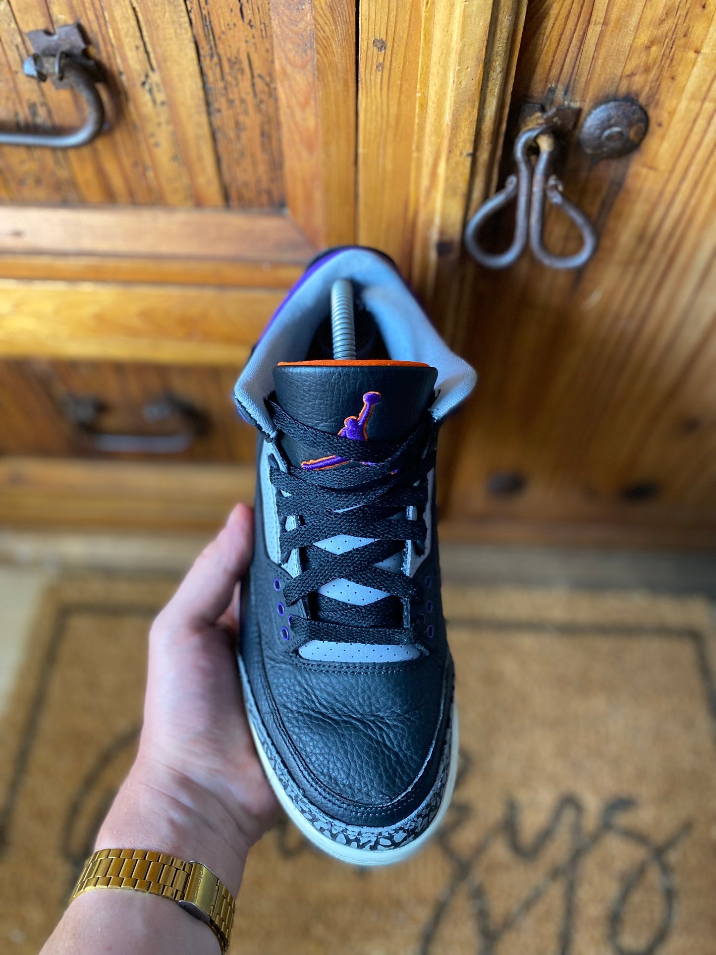 JORDAN 3 ‘COURT PURPLE’ - UK 7