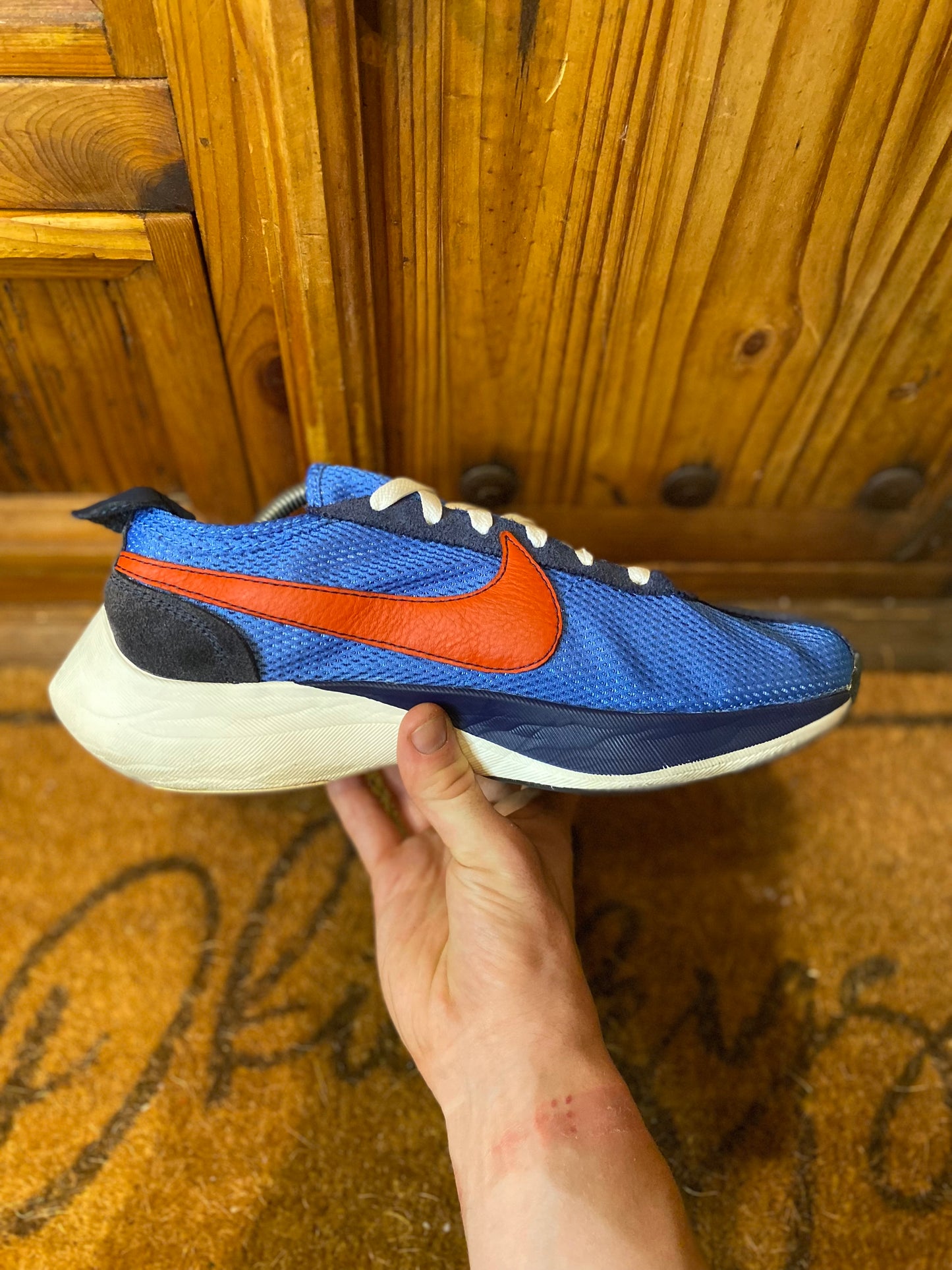 NIKE MOON RACER ‘MOUNTAIN BLUE TEAM ORANGE’ - UK 10