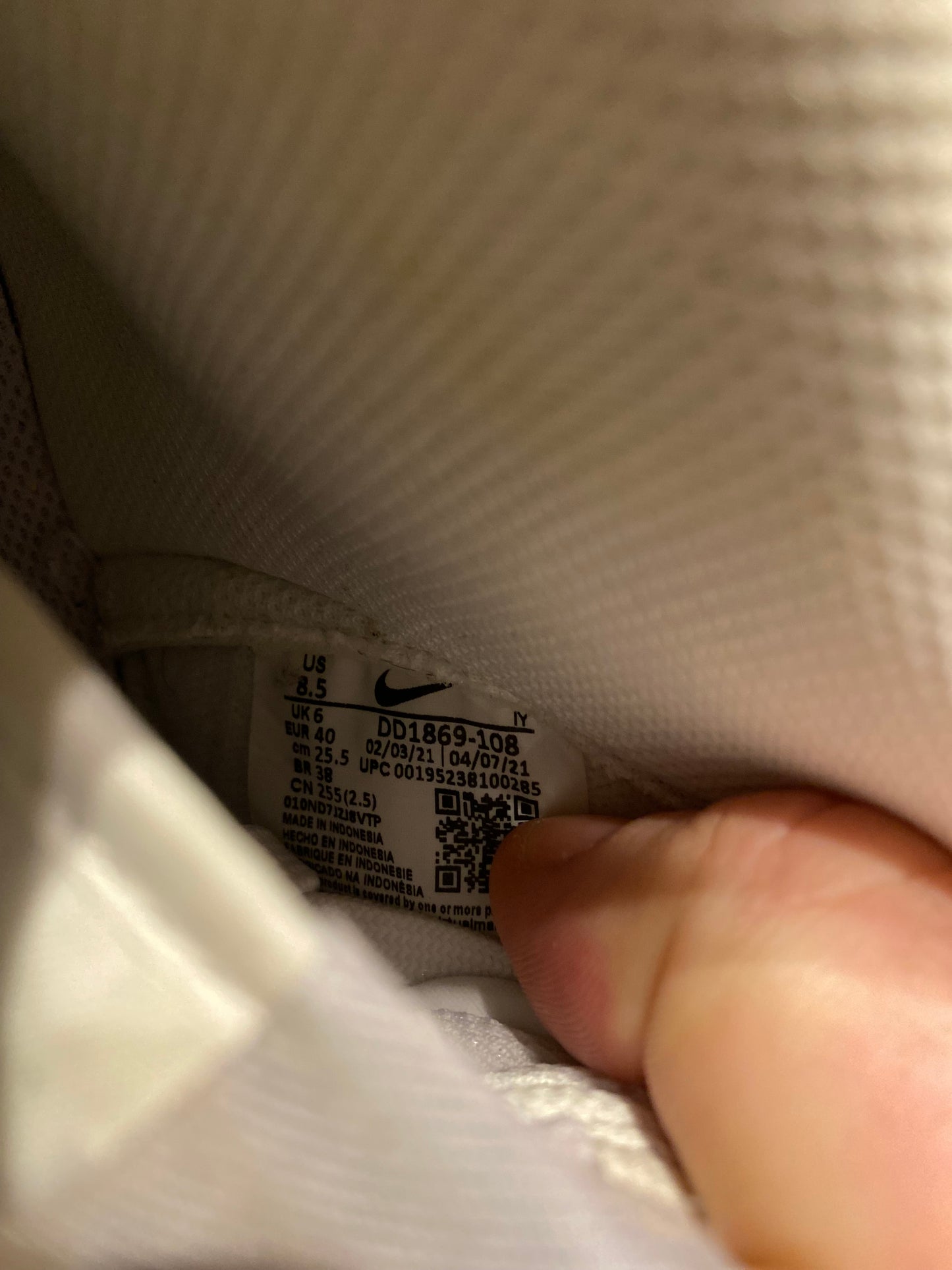 NIKE DUNK HIGH ‘CASHMERE’ - UK 6