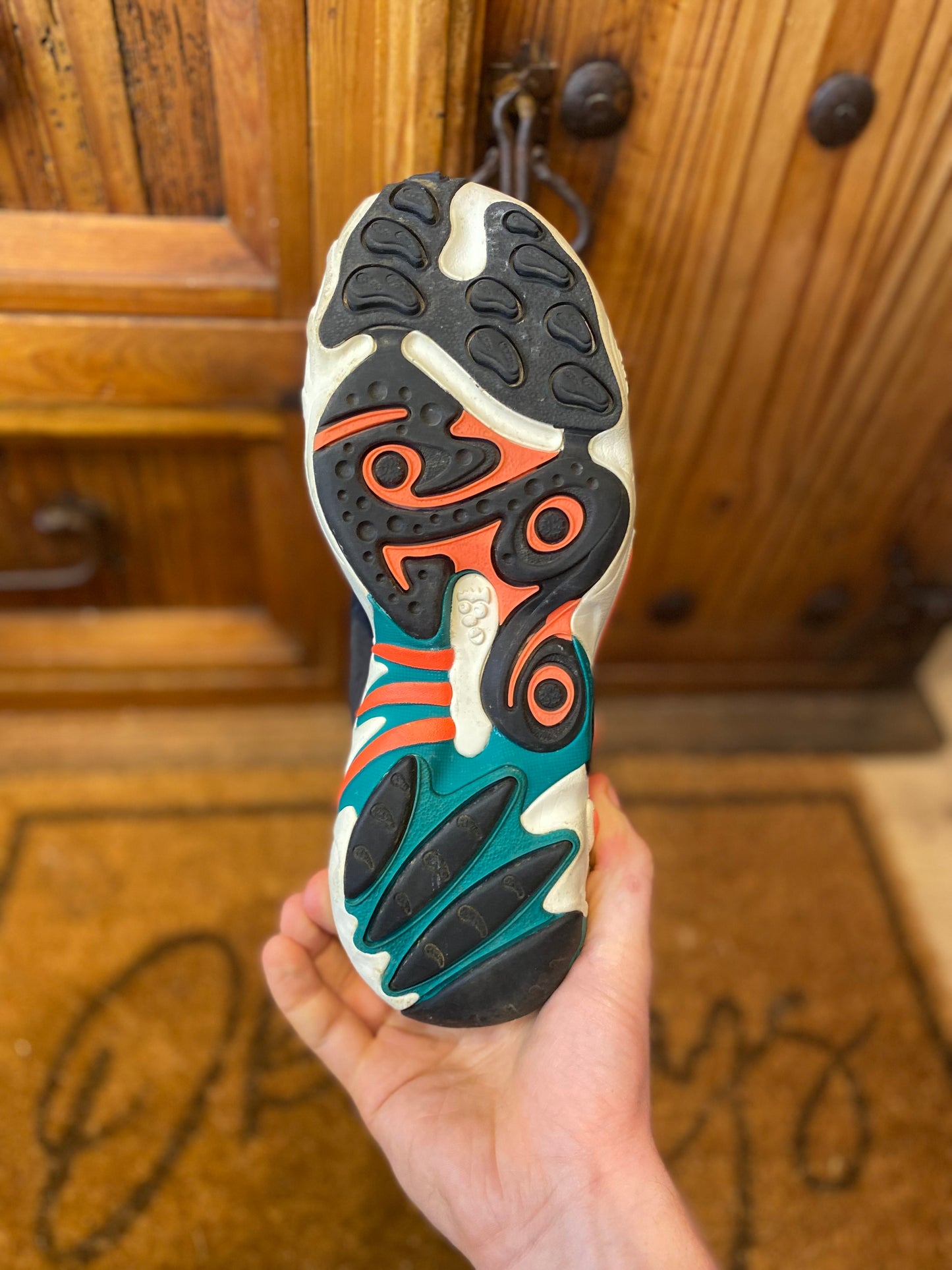 ADIDAS FYW 98 ‘GREY TWO SIGNAL CORAL’ - UK 7