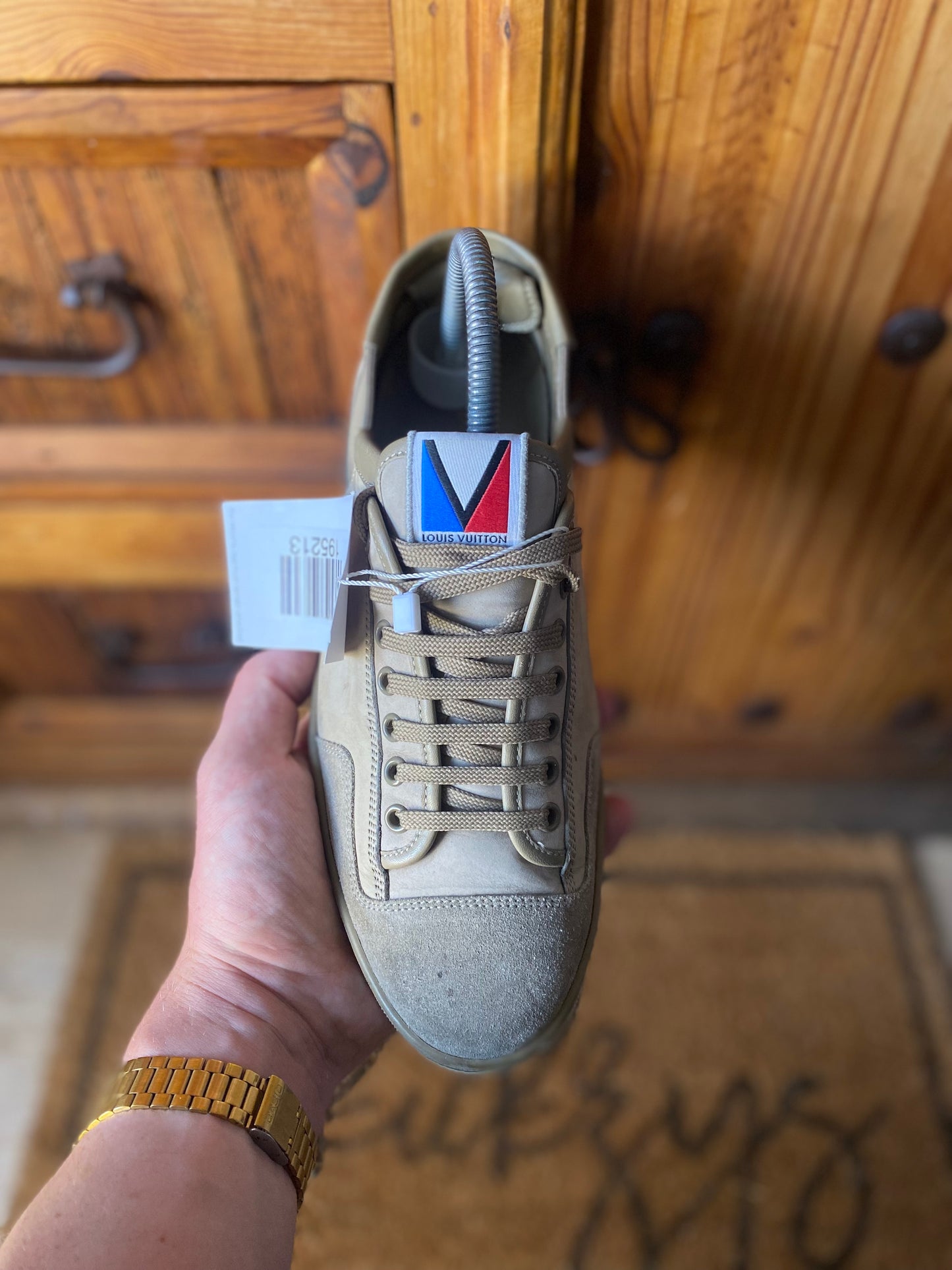 LOUIS VUITTON SUEDE SLALOM - UK 6