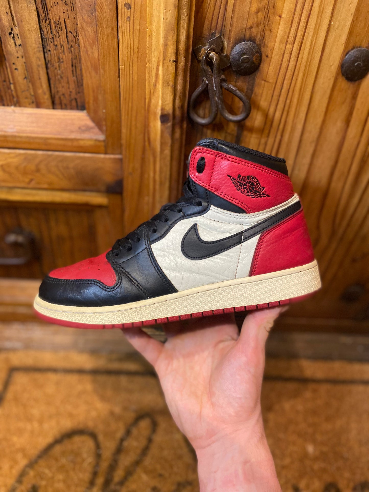 JORDAN 1 HIGH ‘BRED TOE’ - UK 6