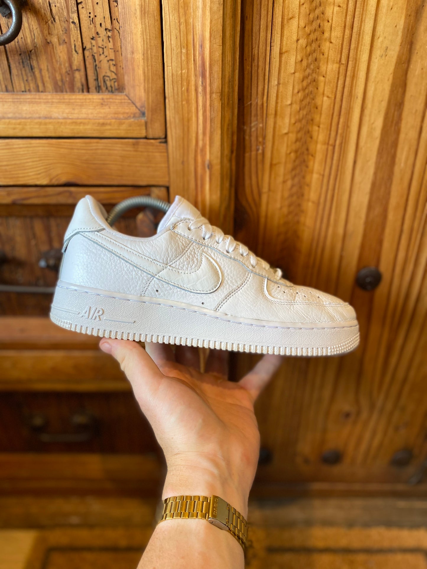 NIKE AIR FORCE 1 ‘QUADRUPLE WHITE’ - UK 7