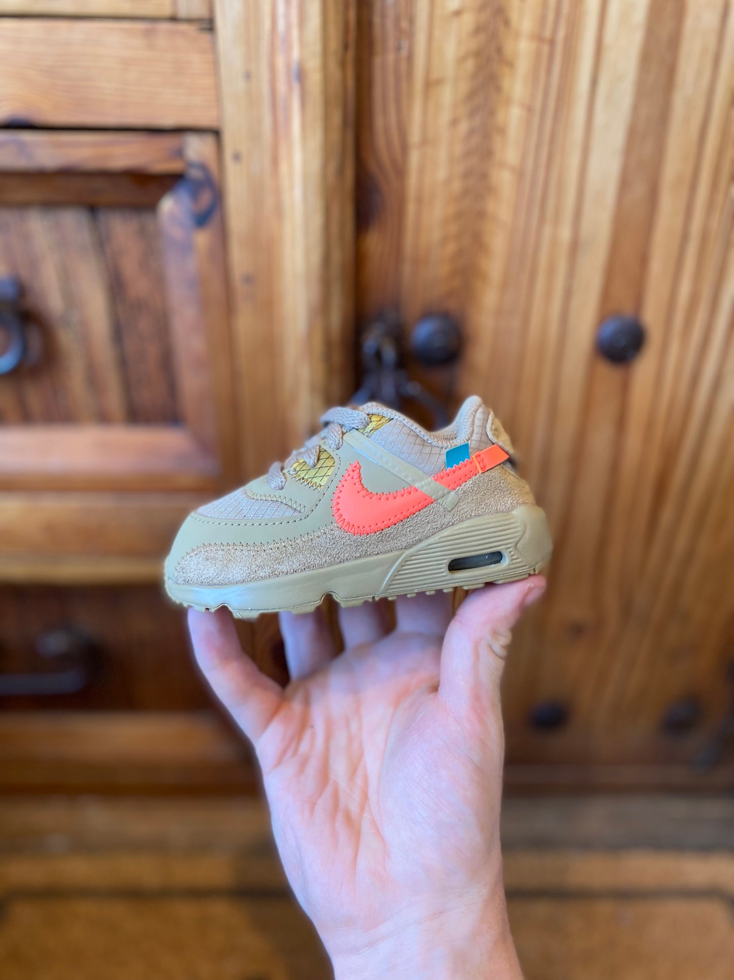 NIKE AIR MAX 90 ‘OFF-WHITE DESERT ORE’ - UK 5.5 TD