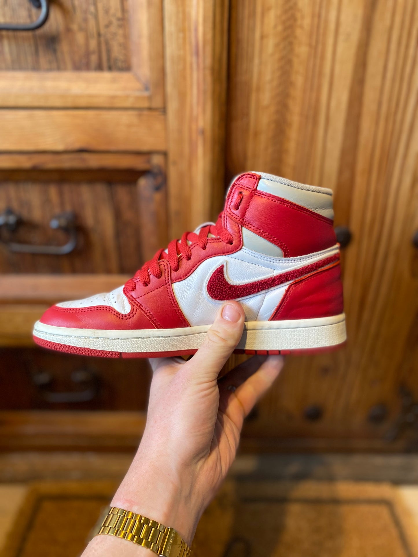 JORDAN 1 HIGH ‘VARSITY RED’ - UK 5.5