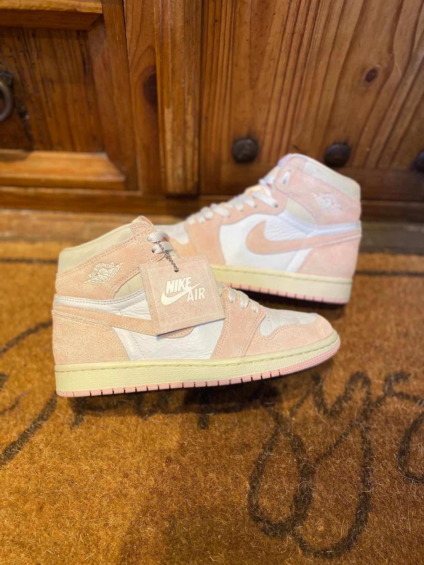 JORDAN 1 HIGH ‘WASHED PINK’ - UK 4.5