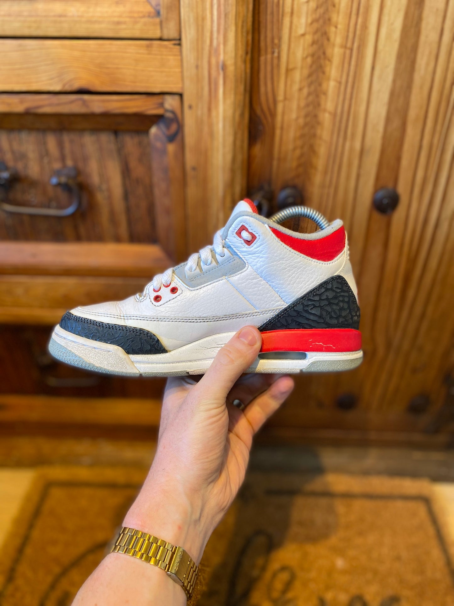 JORDAN 3 ‘FIRE RED’ - UK 5
