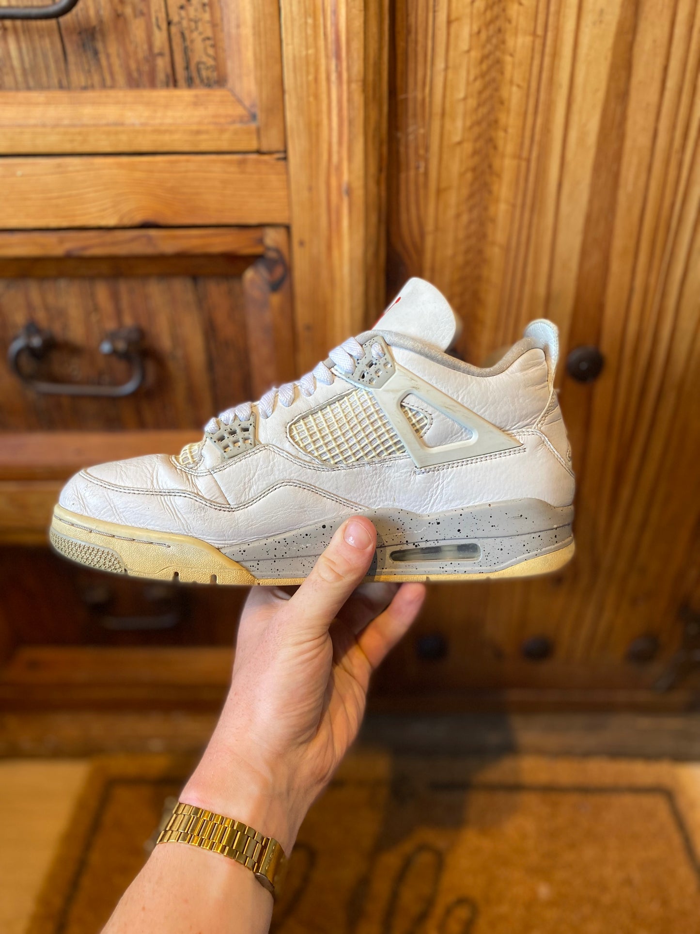 JORDAN 4 ‘WHITE OREO’ - UK 9