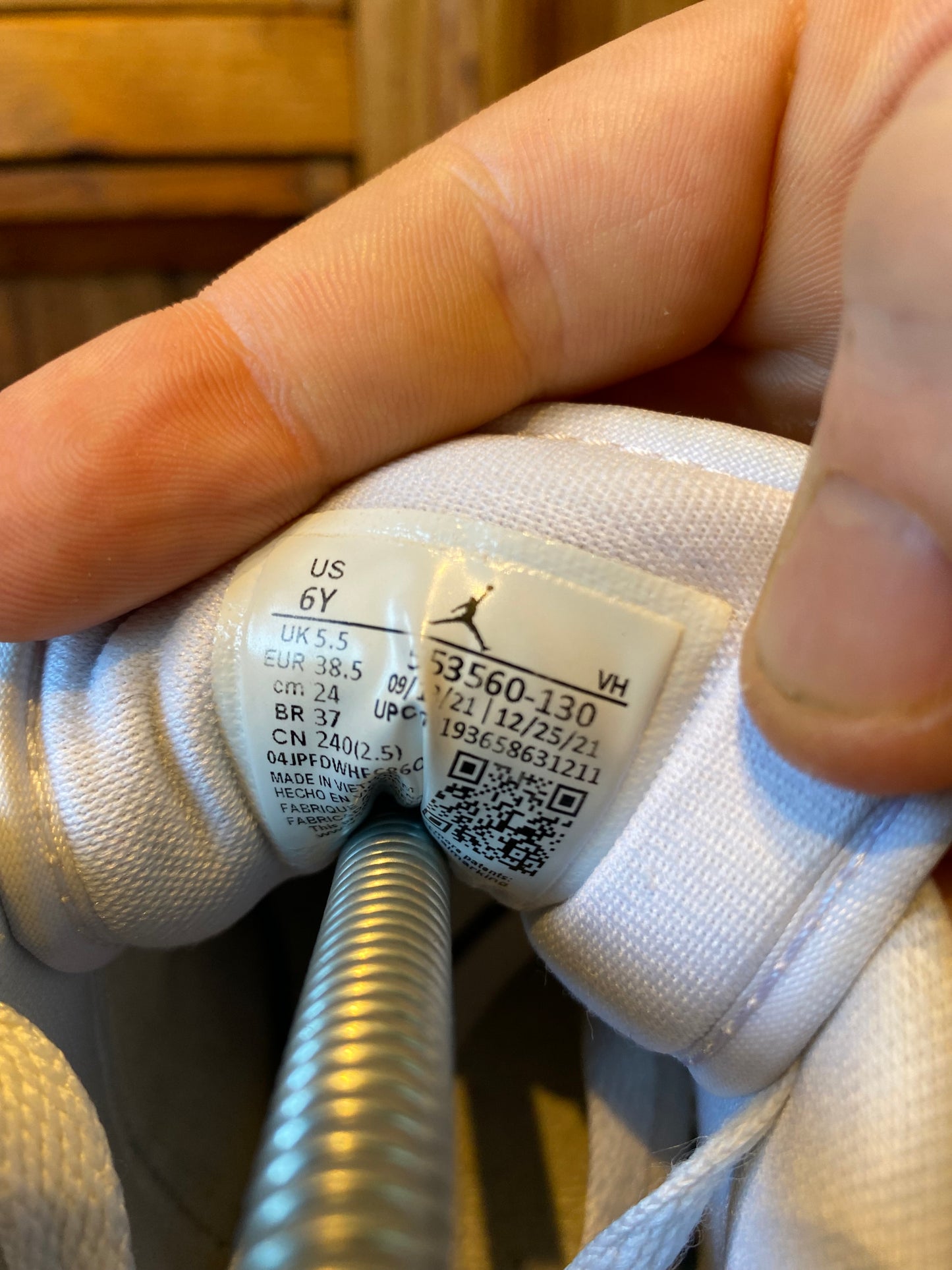 JORDAN 1 LOW ‘TRIPLE WHITE’ - UK 5.5