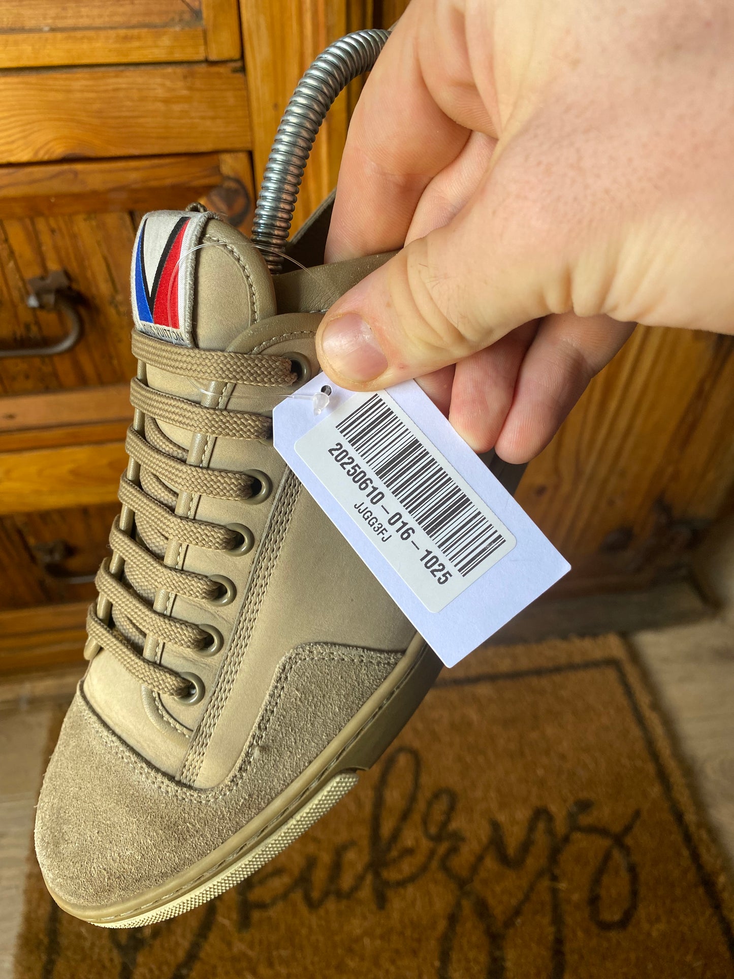 LOUIS VUITTON SUEDE SLALOM - UK 6