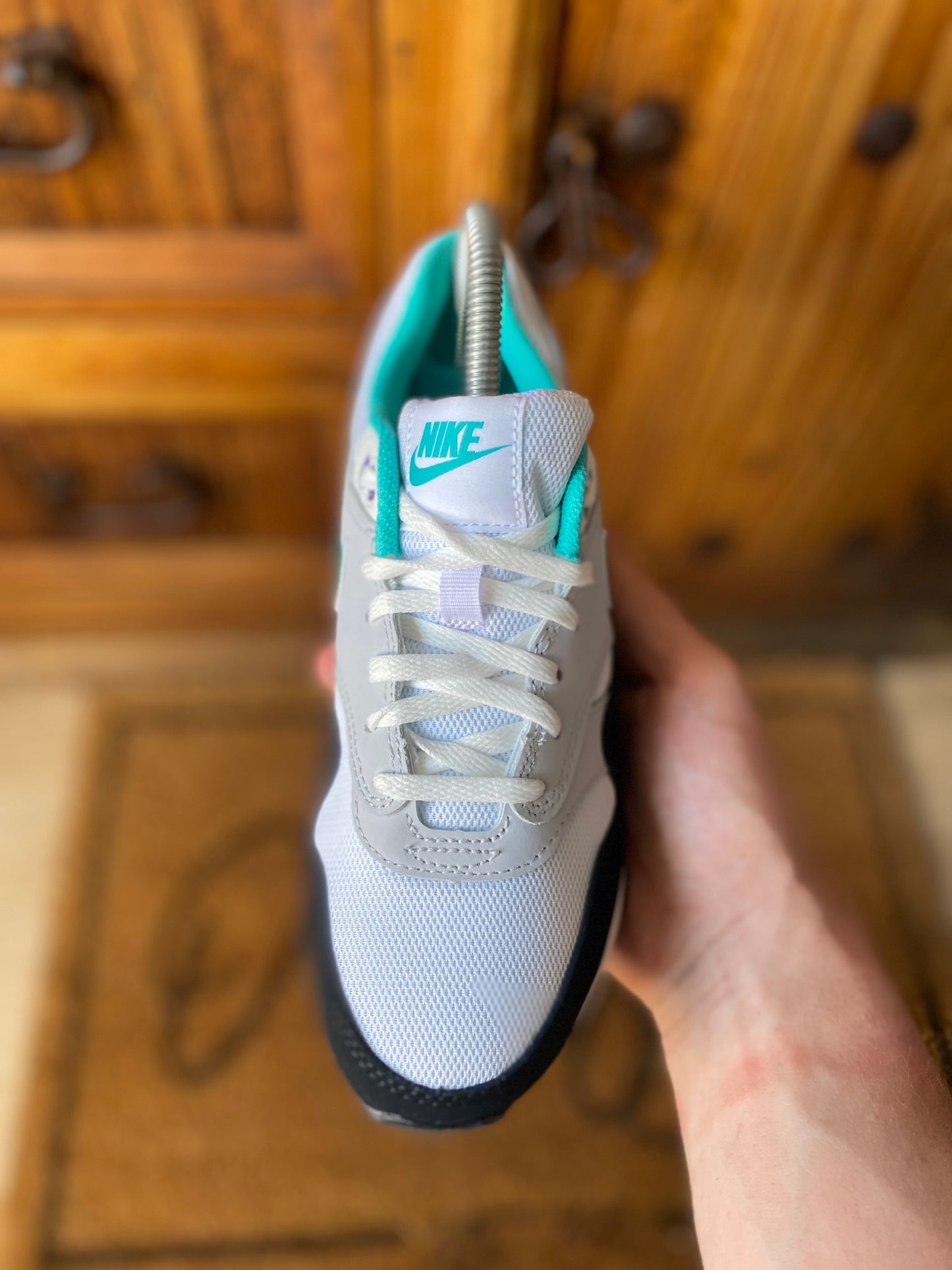 NIKE AIR MAX 1 ‘COURT PURPLE HYPER JADE’ - UK 4.5