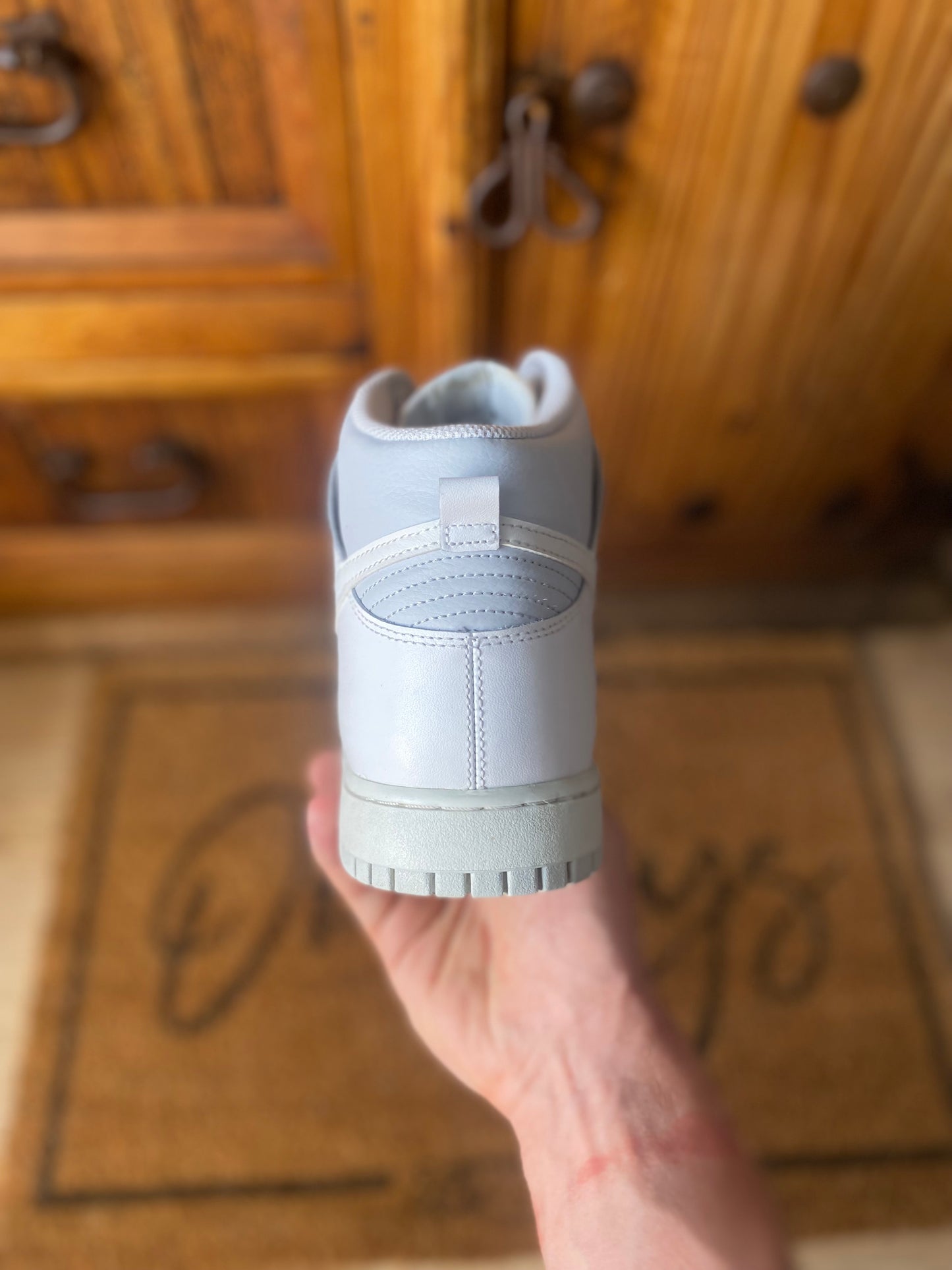 NIKE DUNK HIGH ‘SUMMIT WHITE PURE PLATINUM’ - UK 12
