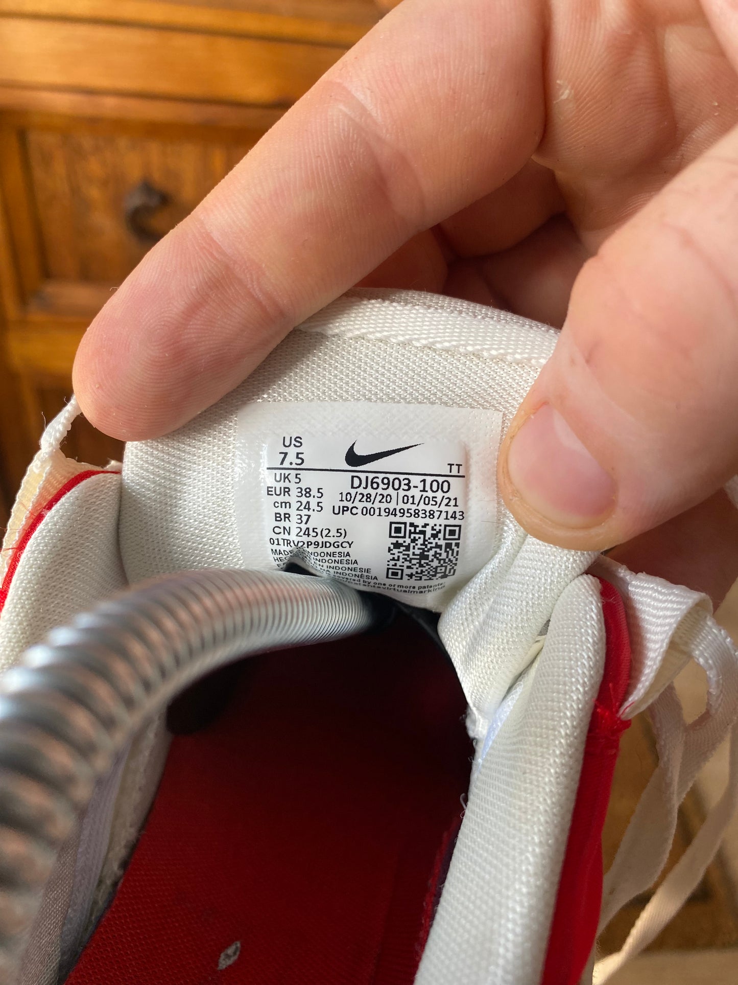NIKE AIR MAX 95 ‘DOUBLE LACE SAIL’ - UK 5