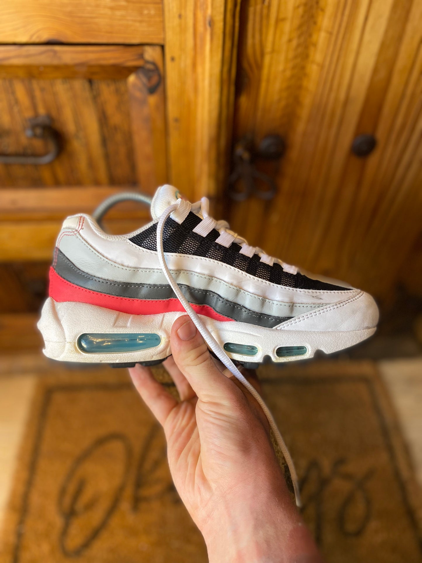 NIKE AIR MAX 95 ‘WHITE CHLORINE BLUE’ - UK 5.5
