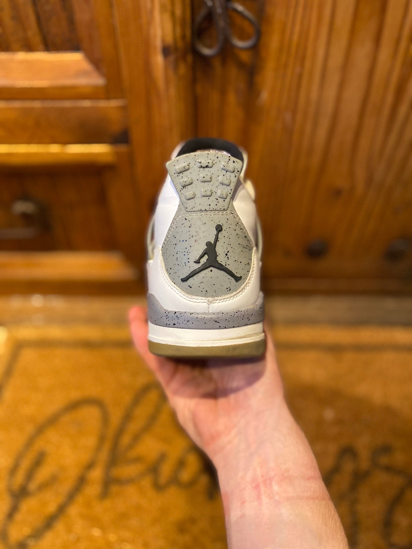 JORDAN 4 ‘WHITE CEMENT’ 2012 - UK 9.5