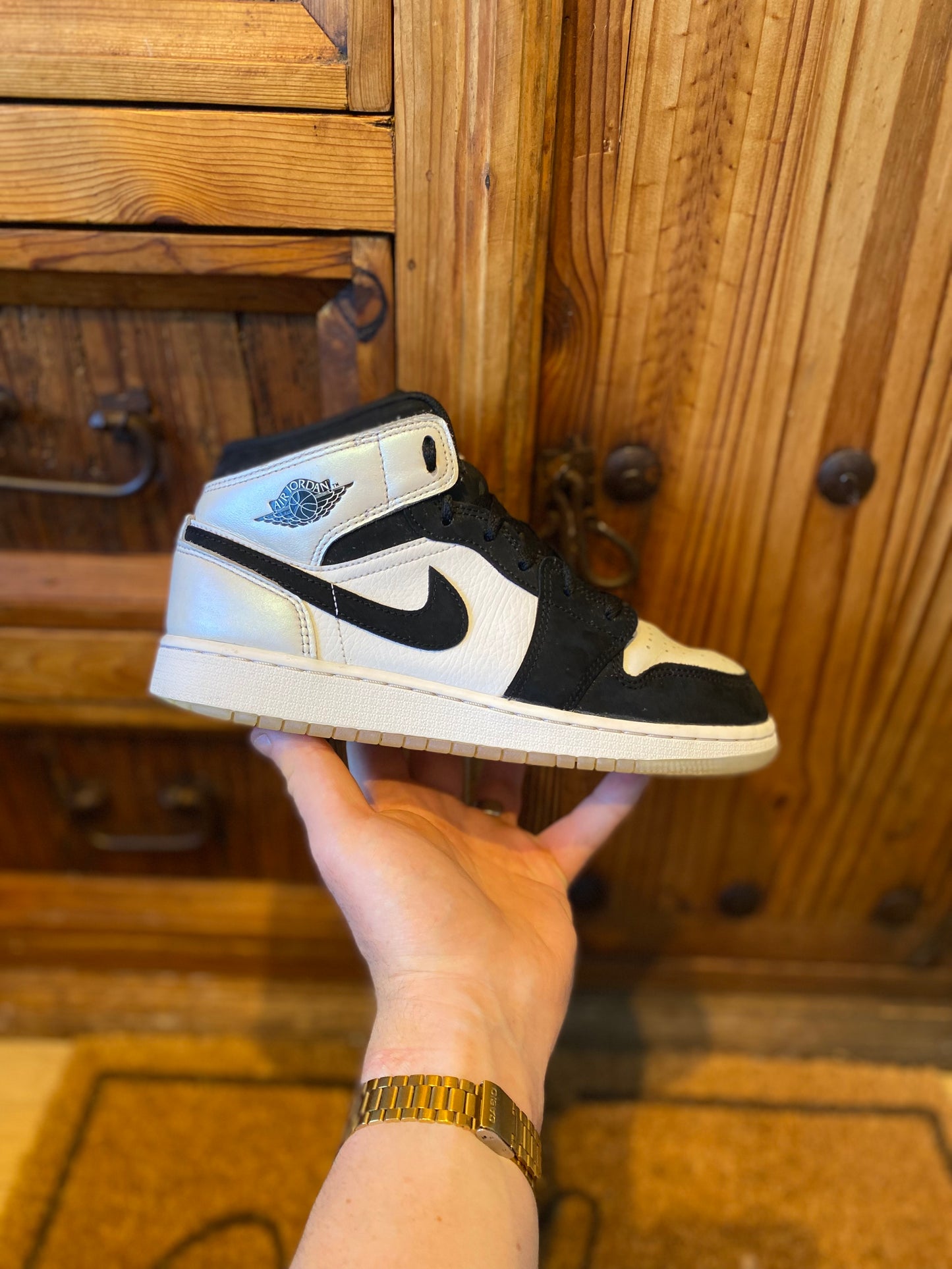 JORDAN 1 MID ‘DIAMOND SHORTS’ - UK 5.5