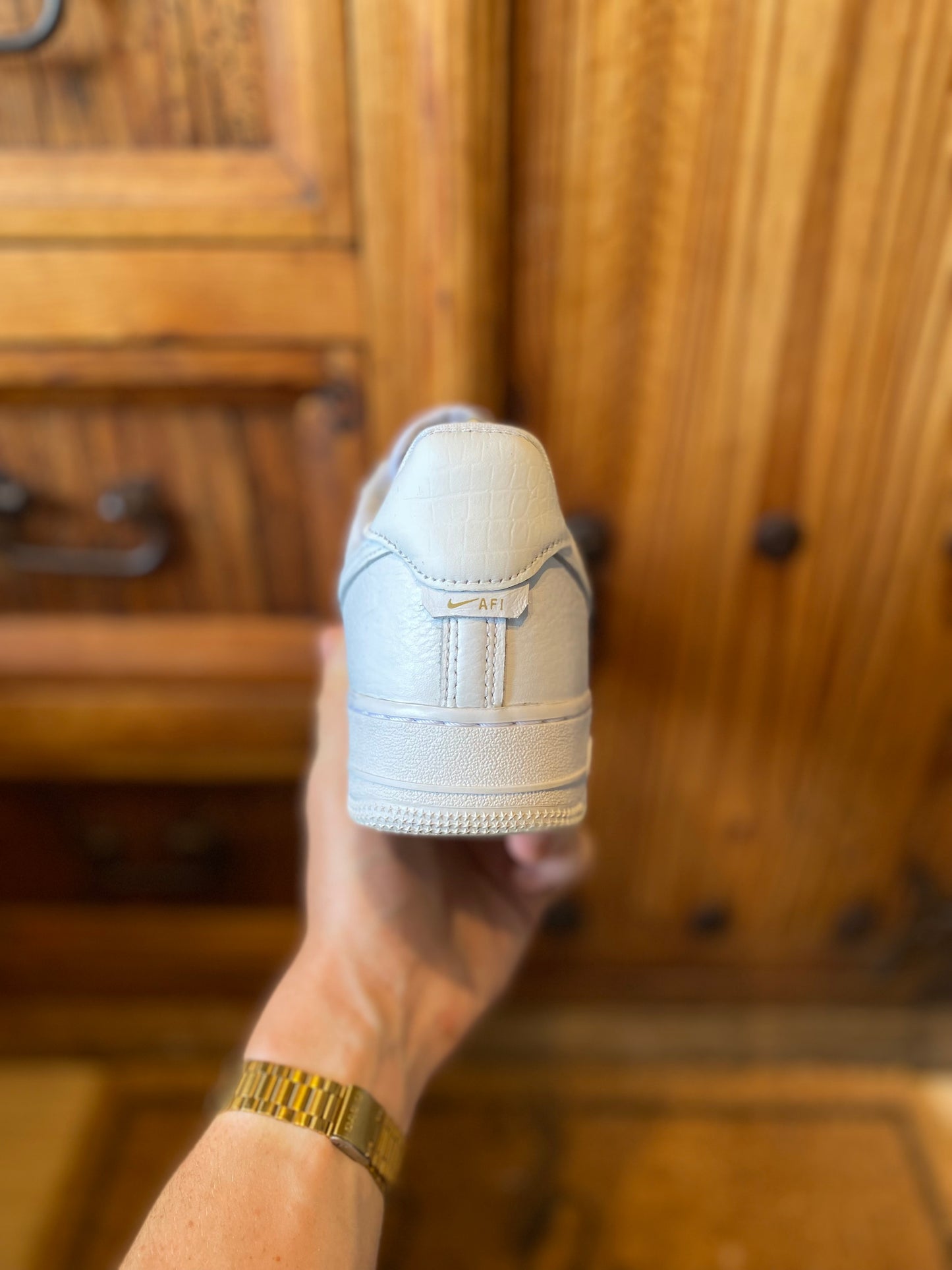 NIKE AIR FORCE 1 ‘QUADRUPLE WHITE’ - UK 7