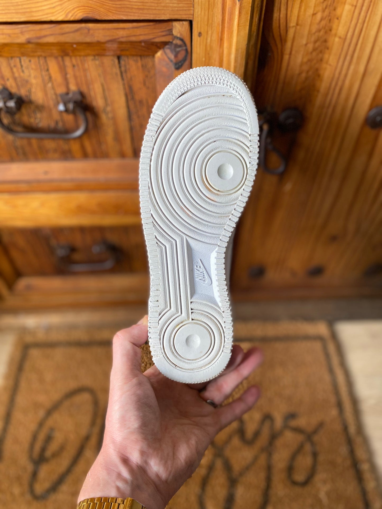 NIKE X SUPREME AIR FORCE 1 ‘WHITE’ - UK 7