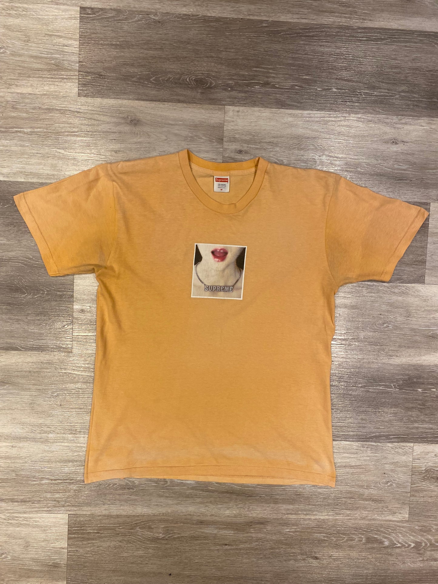 SUPREME NECKLACE TEE - M