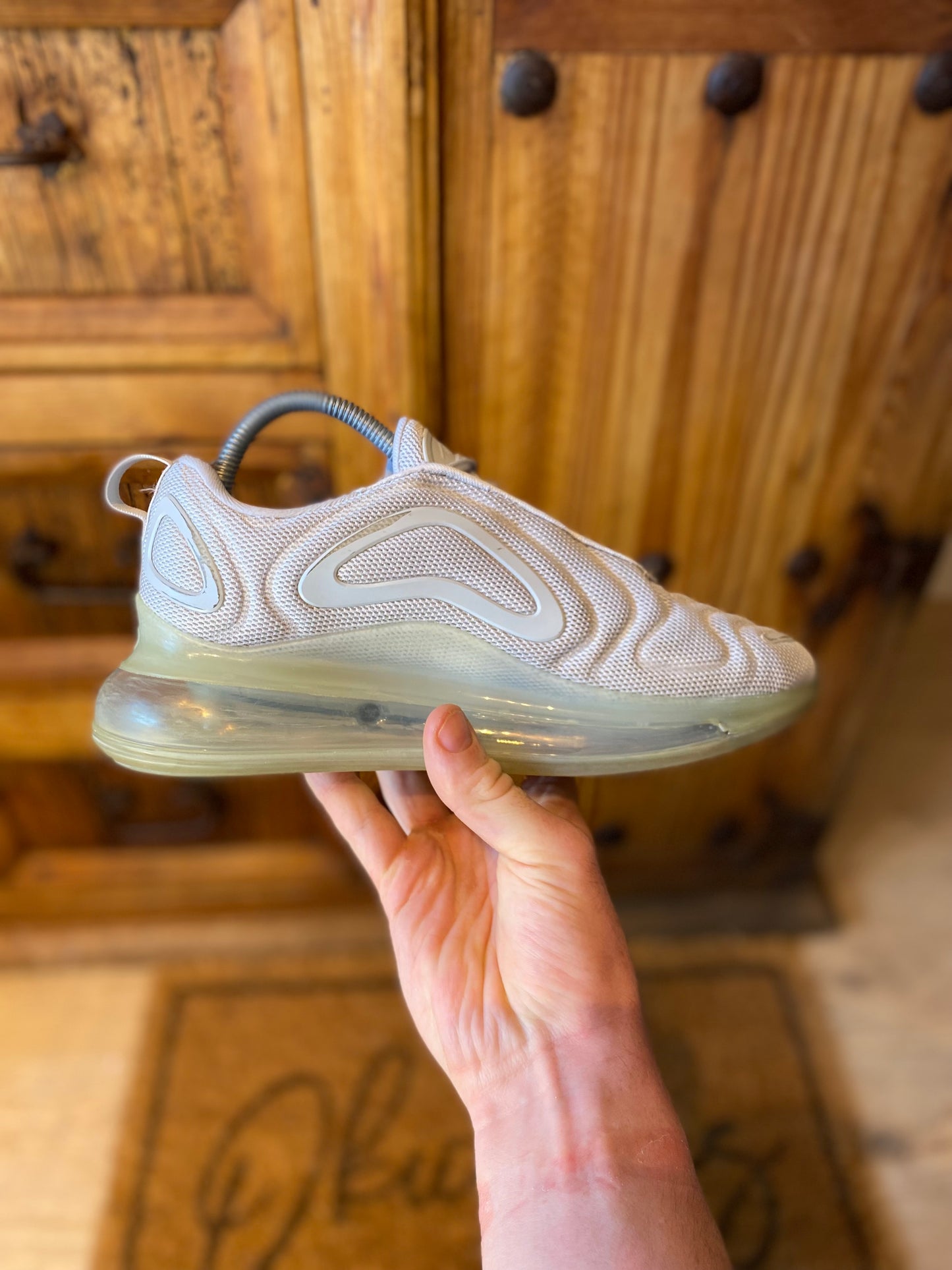 NIKE AIR MAX 720 ‘WHITE PURE PLATINUM’ - UK 5.5