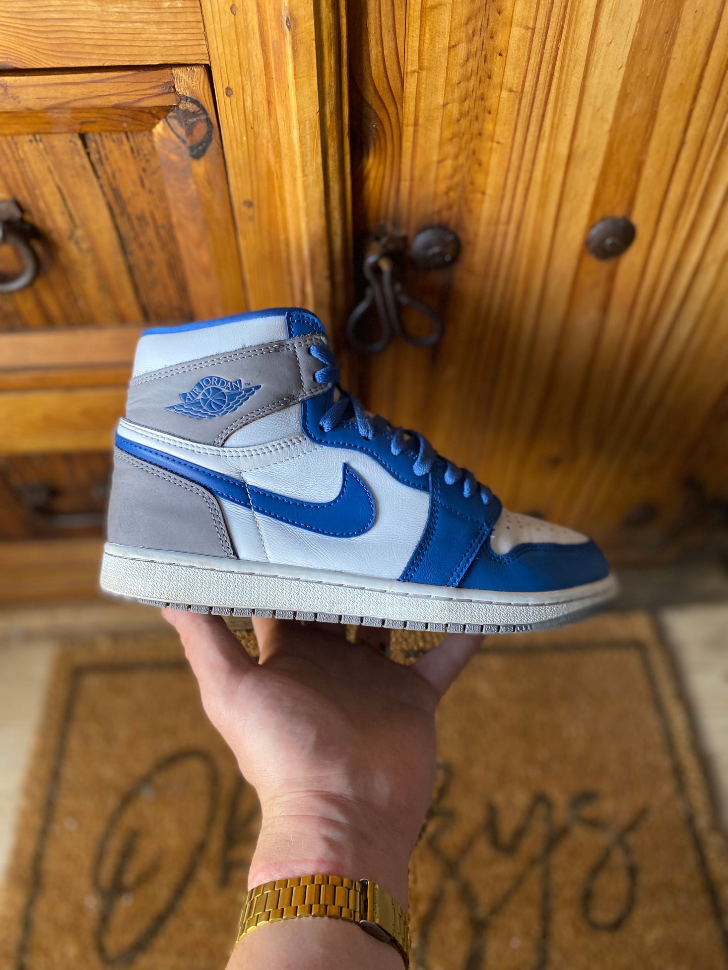 JORDAN 1 HIGH ‘TRUE BLUE’ - UK 7