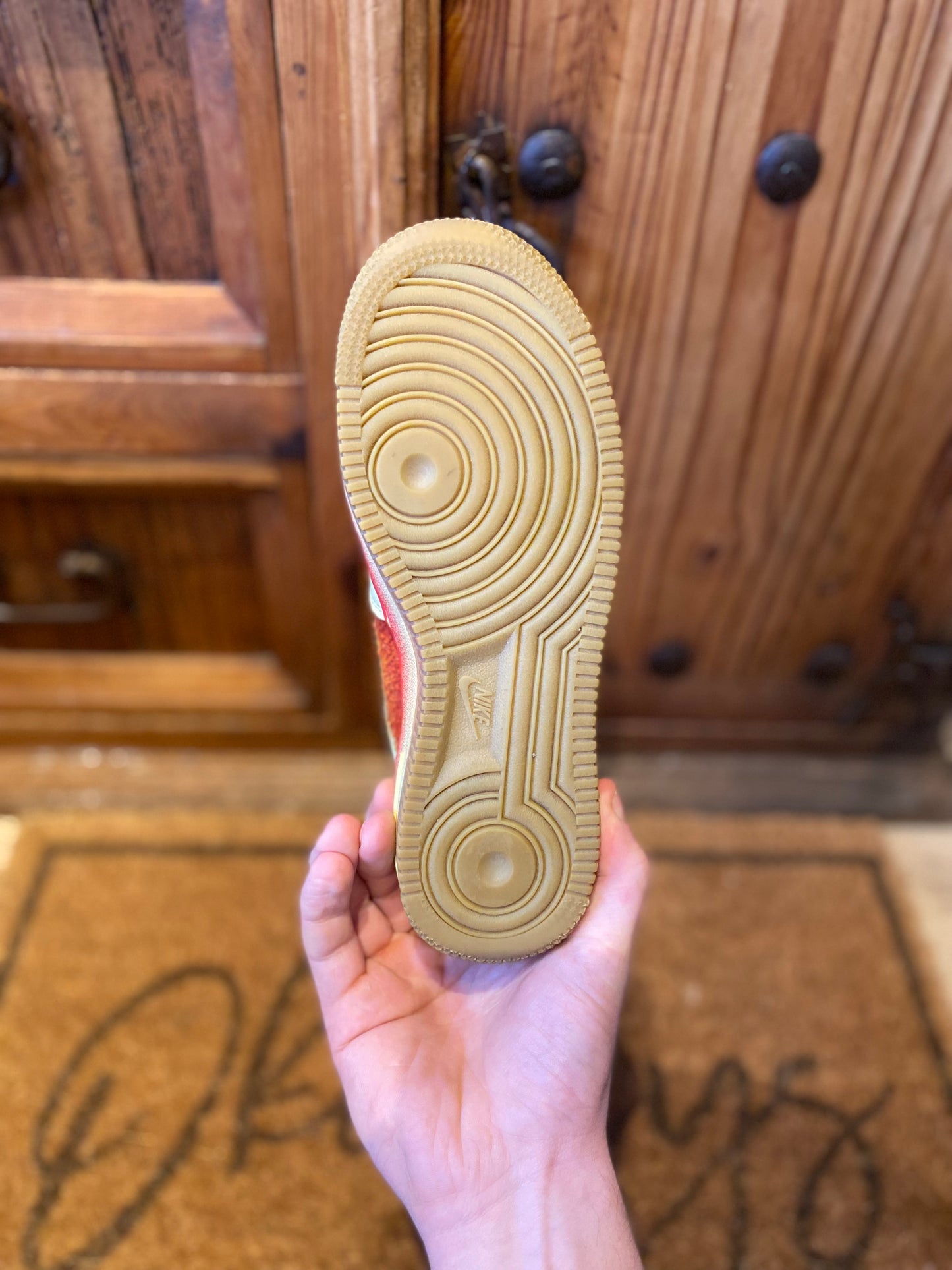 NIKE AIR FORCE 1 ‘CHILLI PEPPER’ - UK 4