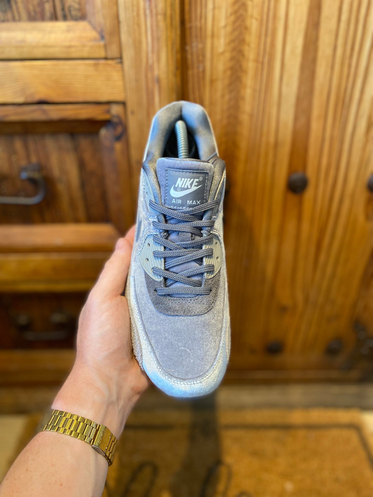 NIKE AIR MAX 90 ‘VELVET GUNSMOKE’ - UK 6.5